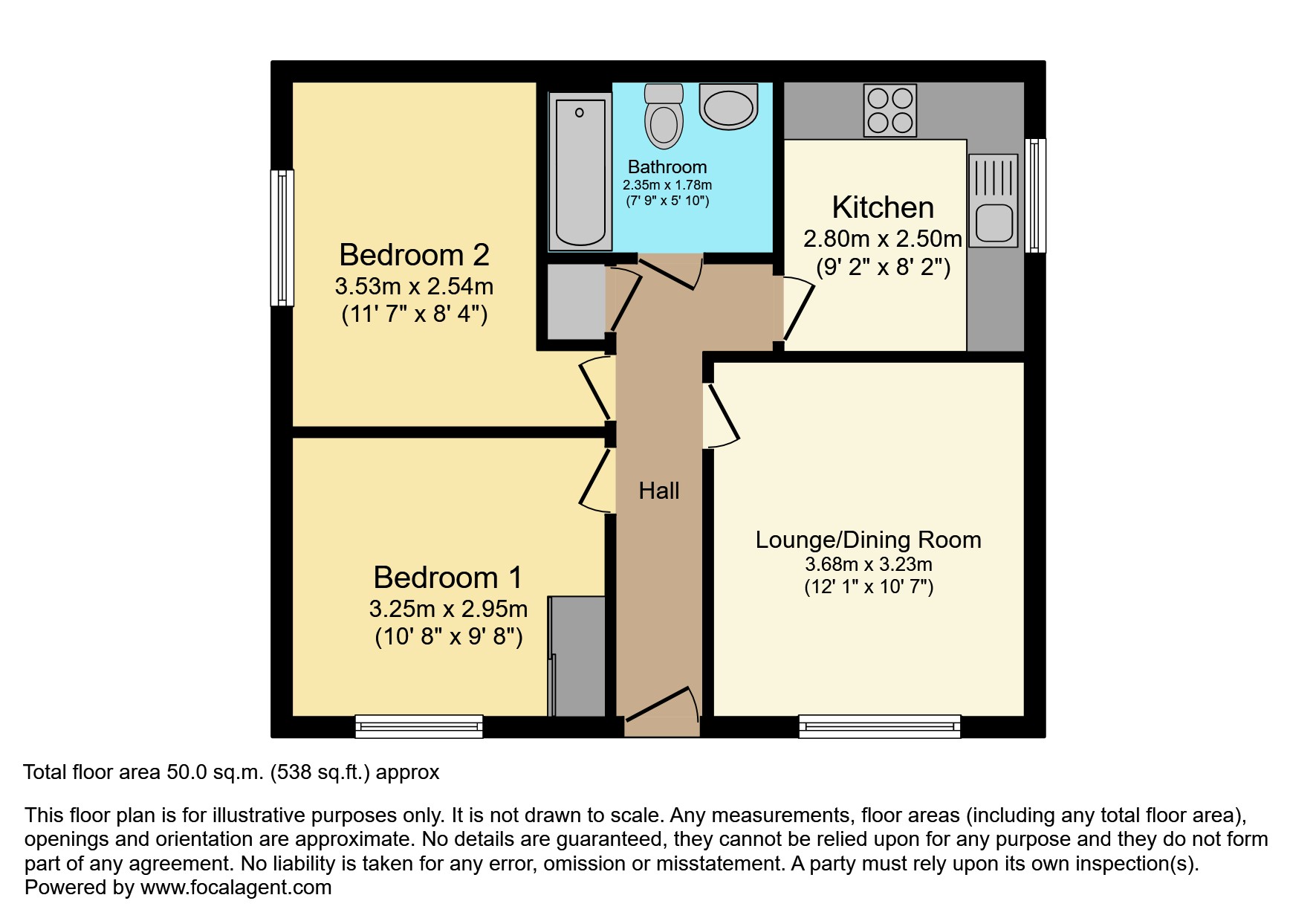 5, Edwin Arnold Court, Sidcup floorplan