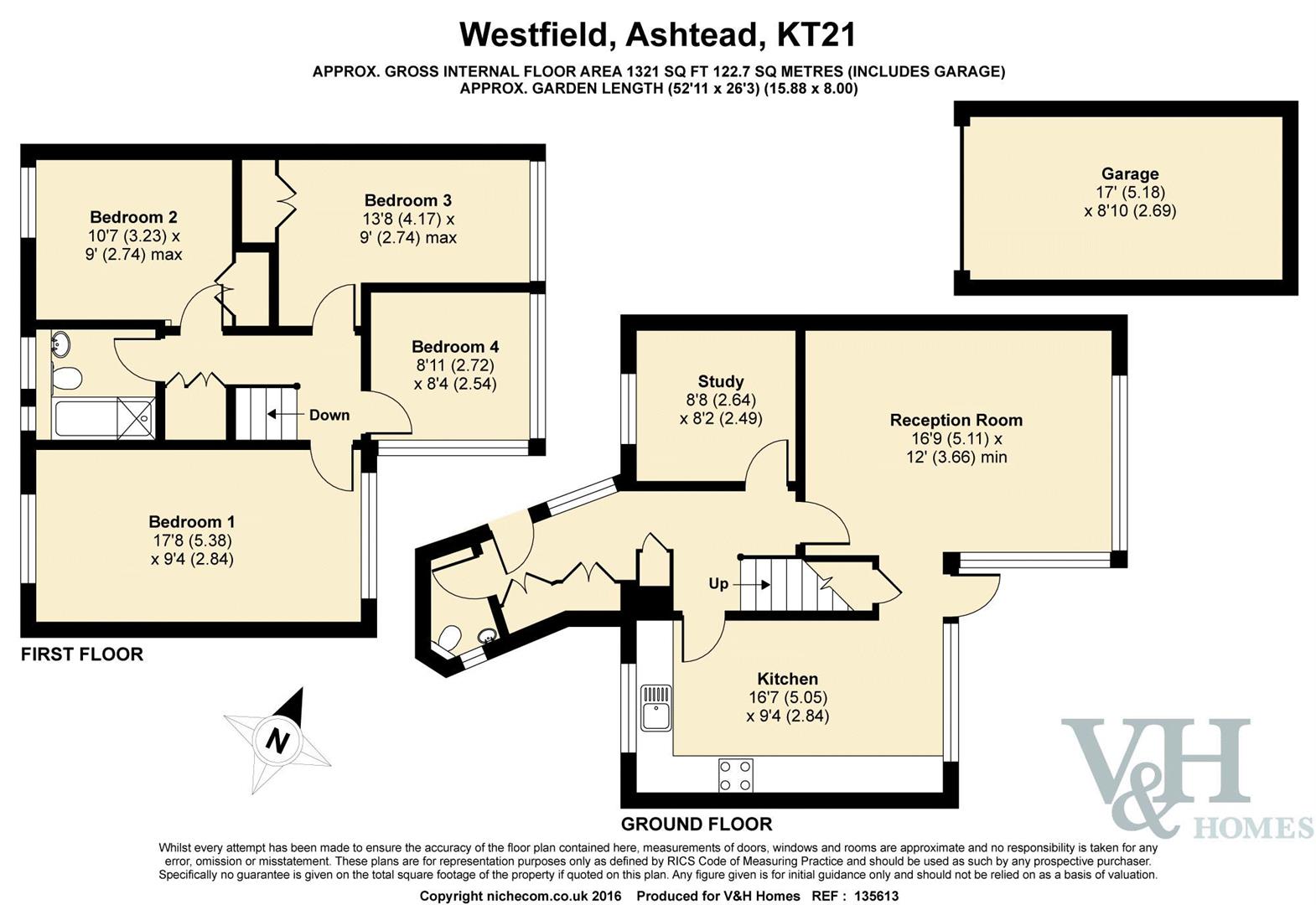 4 Bedrooms Detached house to rent in Westfield, Ashtead KT21