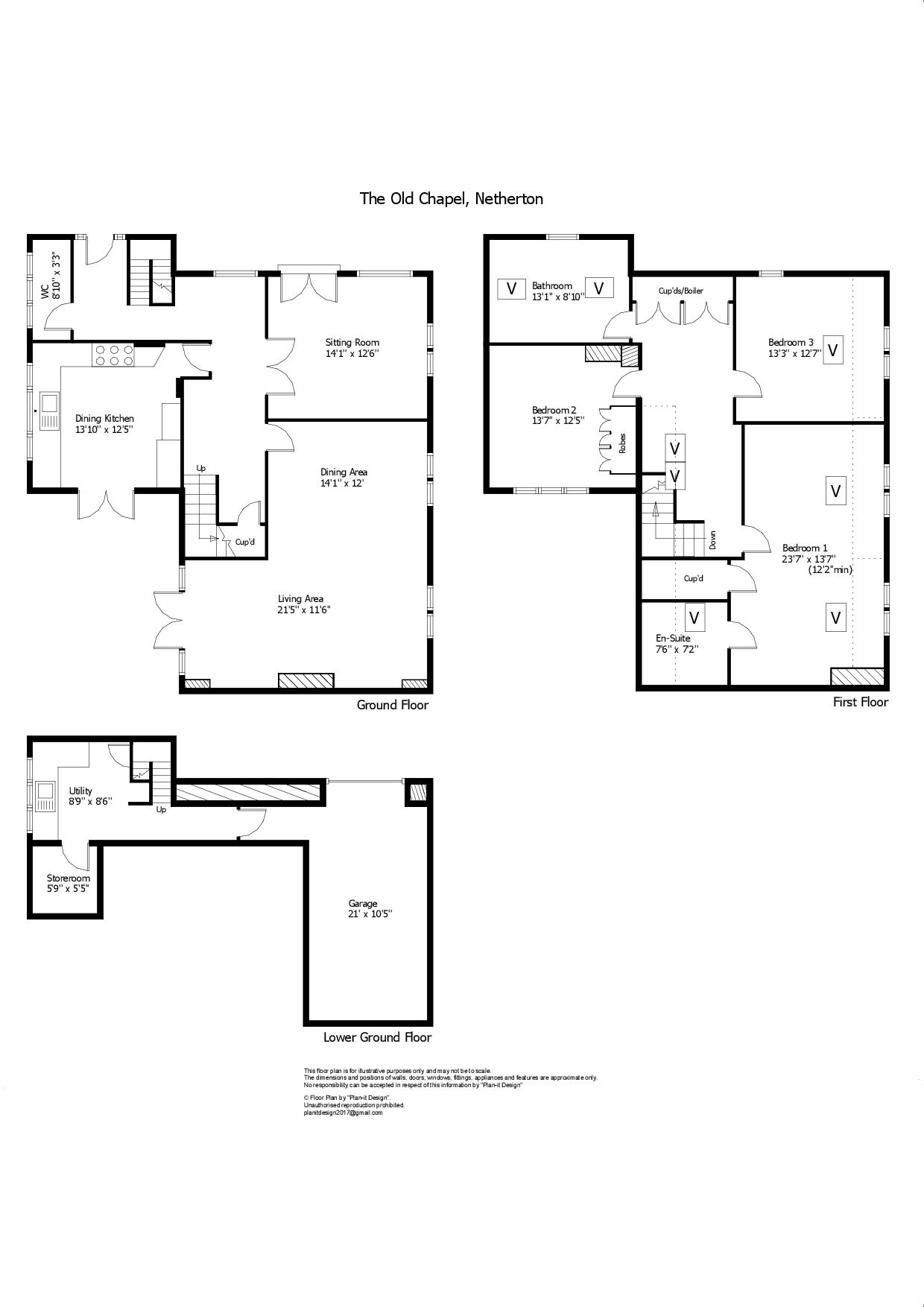 The Old Chapel,, Netherton Fold, Huddersfield floorplan