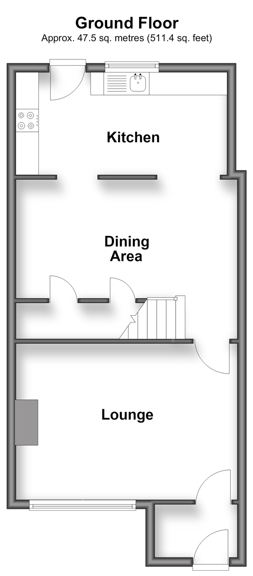 Meresborough Road Rainham, Gillingham floorplan