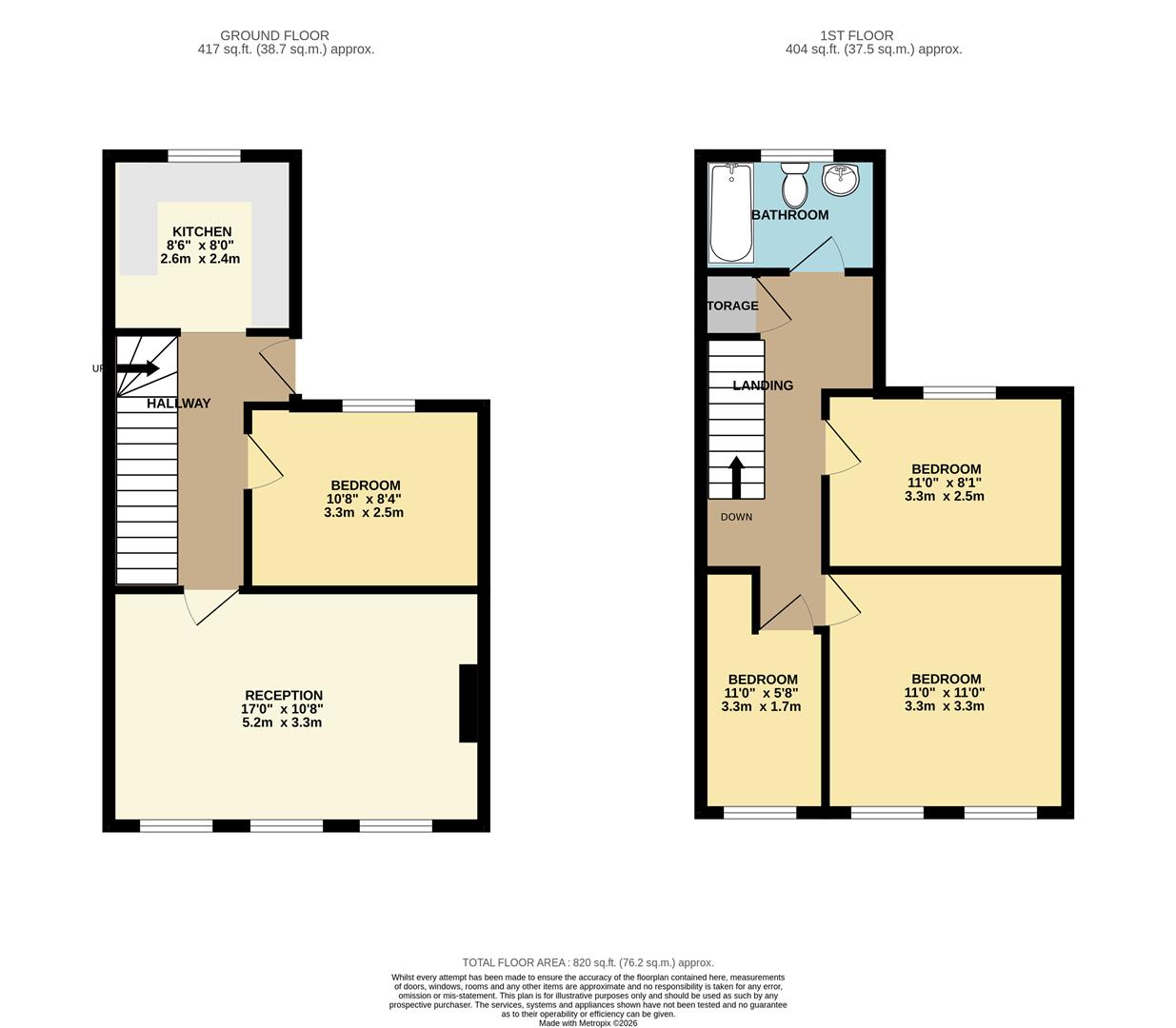 5A, Clock House Parade, High Street, London floorplan