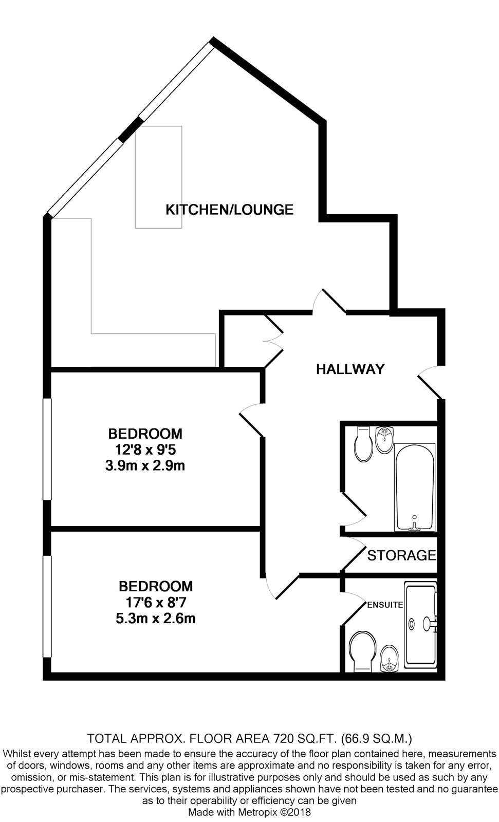 2 Bedrooms Flat to rent in Pinnacle Apartments, 11 Saffron Central Square, Croydon CR0