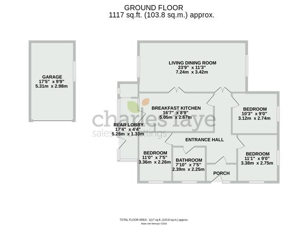 7, Warren Crescent, Calne floorplan
