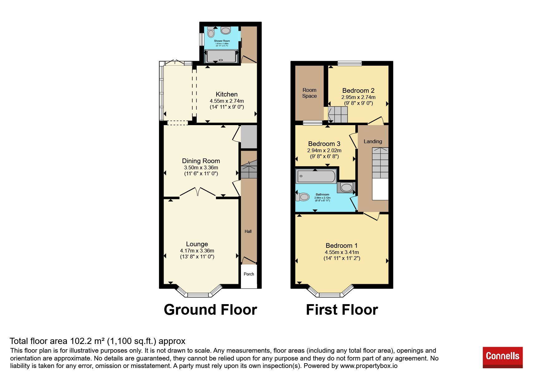 124, Clarence Road, Horsham floorplan