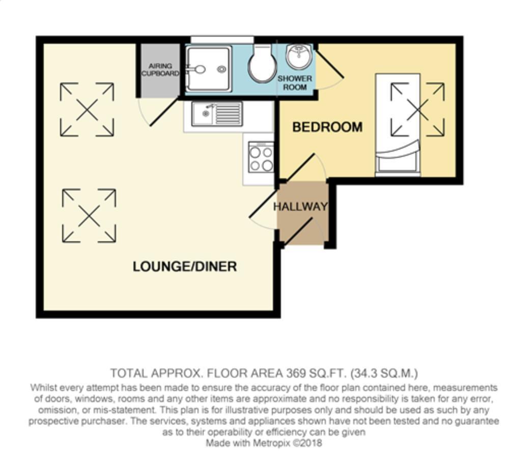Flat 11, 18 Berkeley Street, Gloucester floorplan
