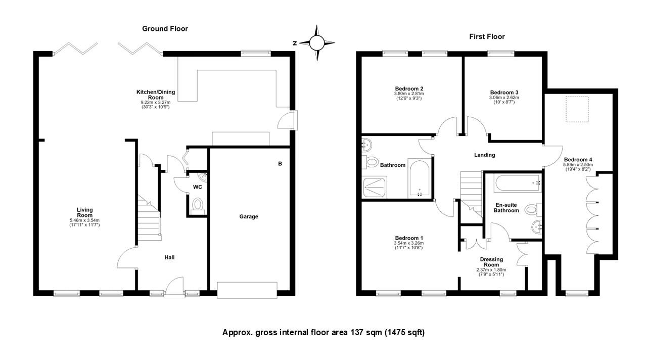 The Elms, Haslingfield, Cambridge floorplan