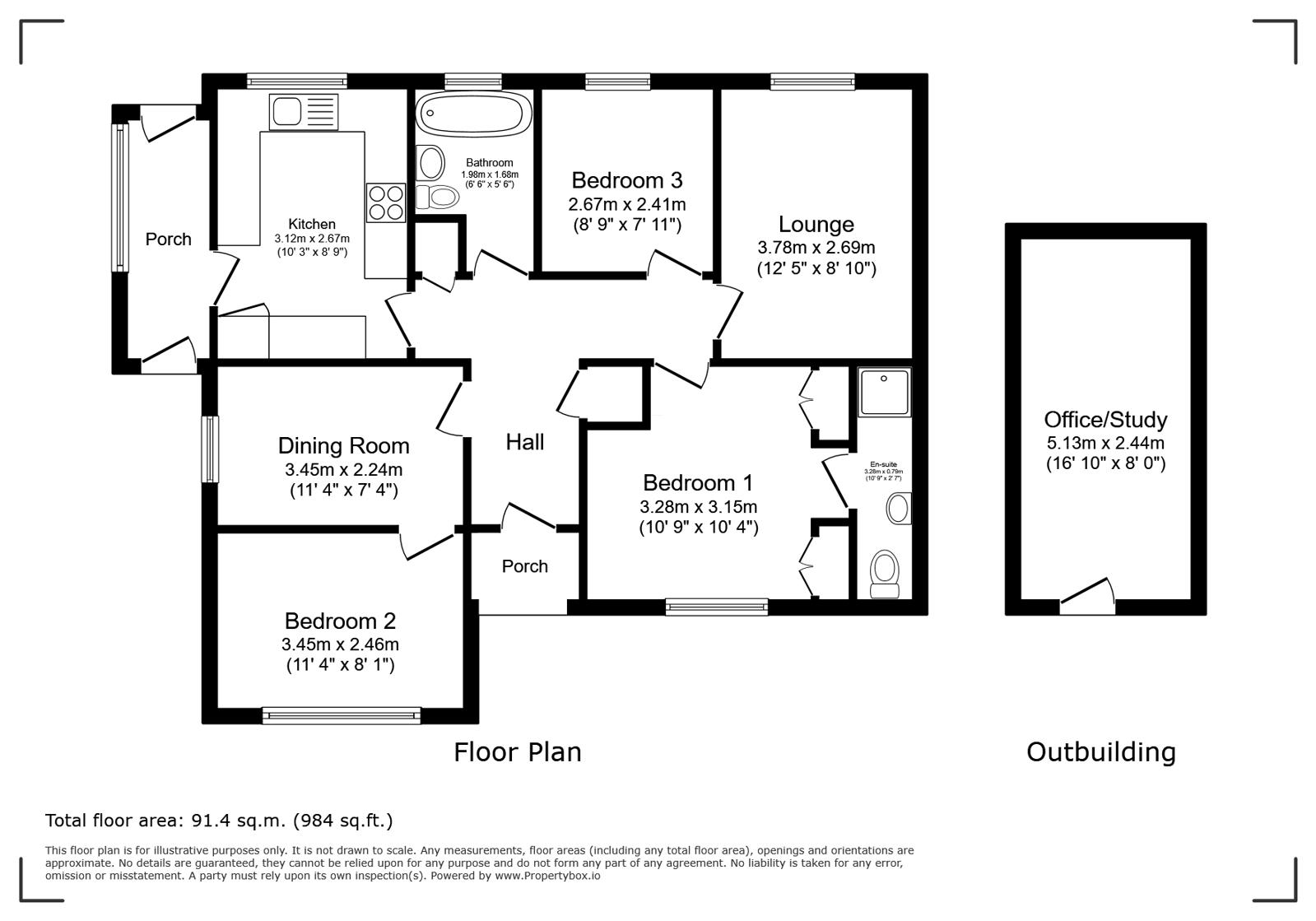 Barton Close, Isle of Wight floorplan