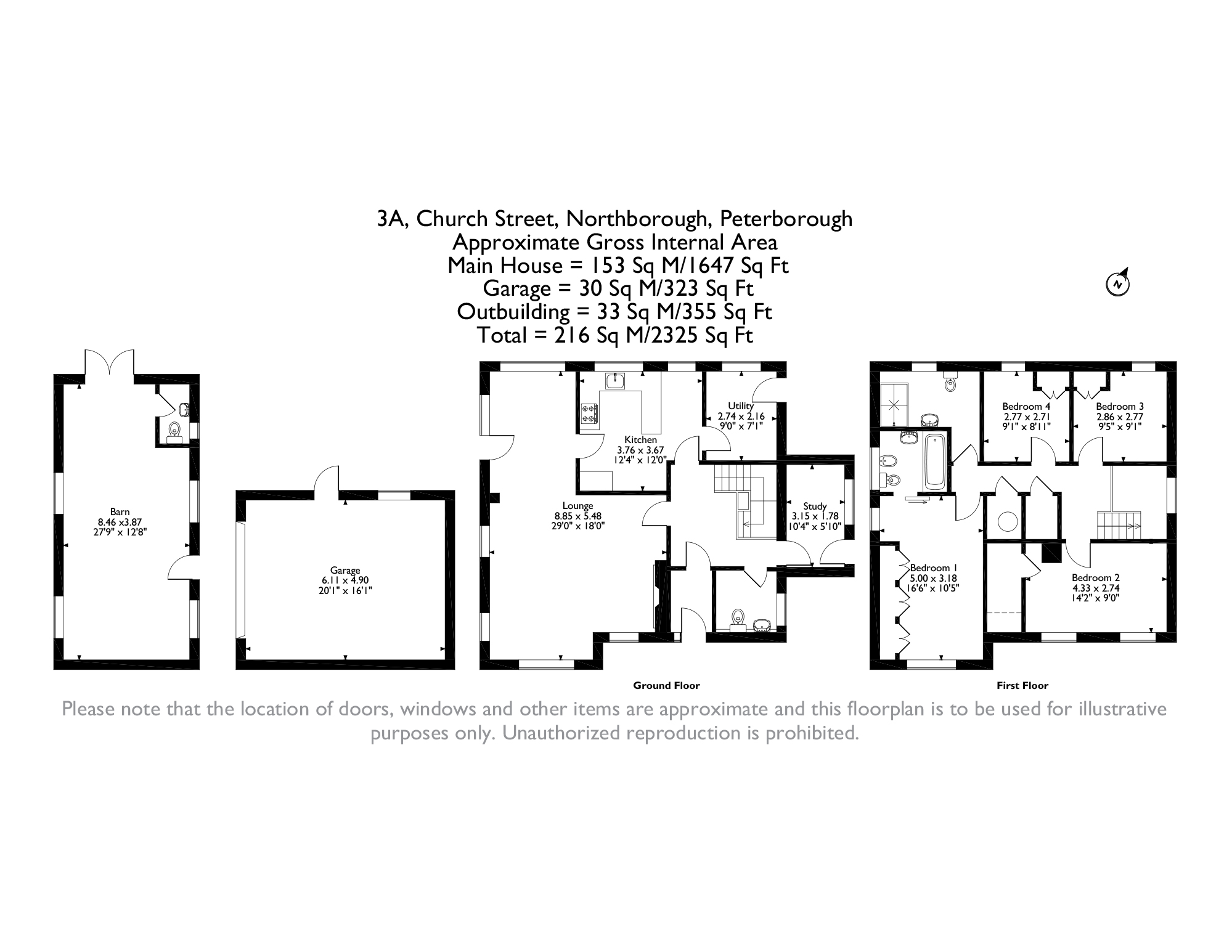 3a, Church Street, Peterborough floorplan