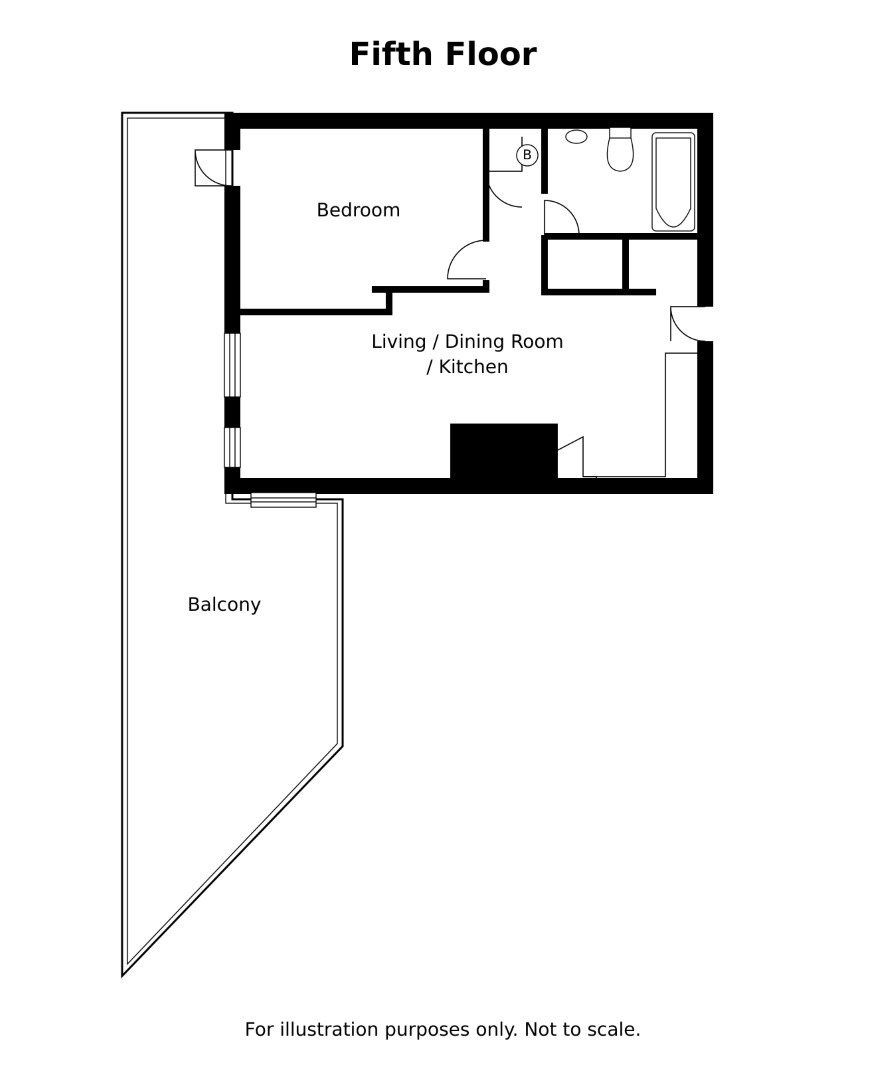 Green Dragon House 64-70, Croydon floorplan