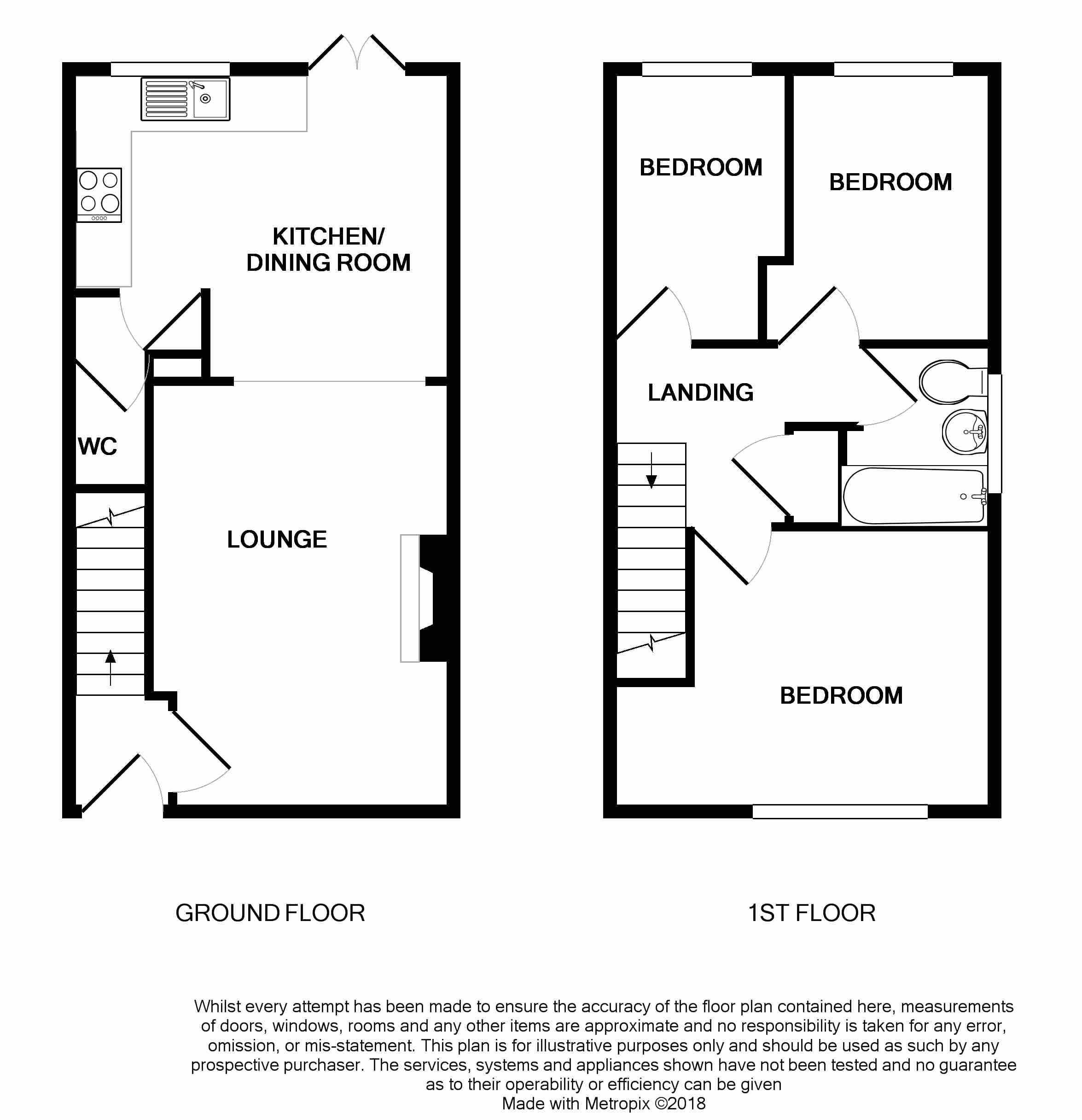 28, Birchwood Drive, Nantwich floorplan