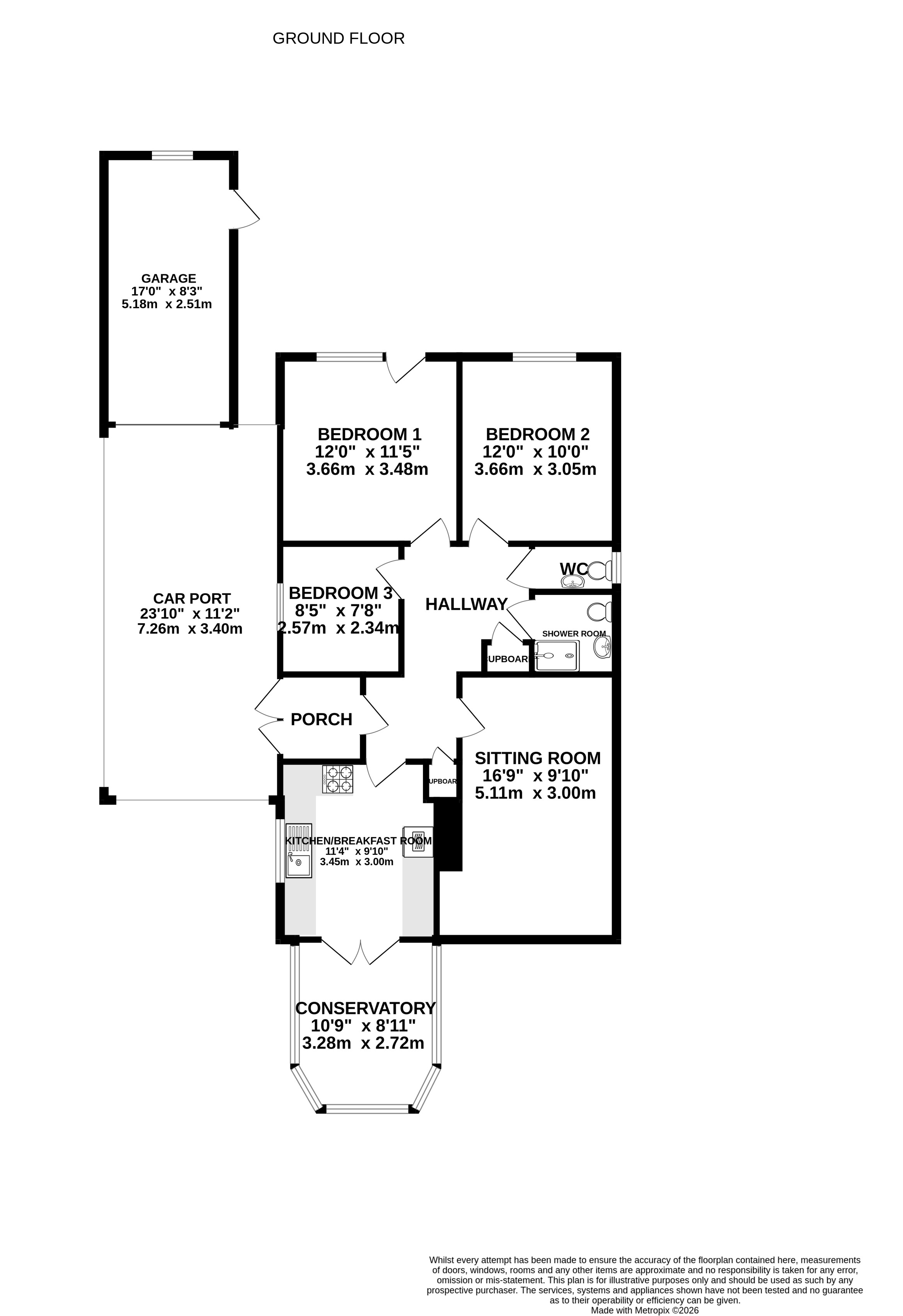 33, Philip Road, Dorset floorplan