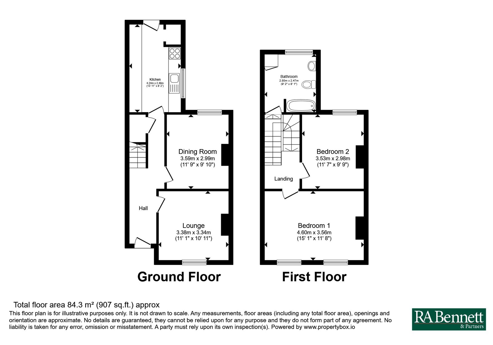 8, Cheltenham floorplan