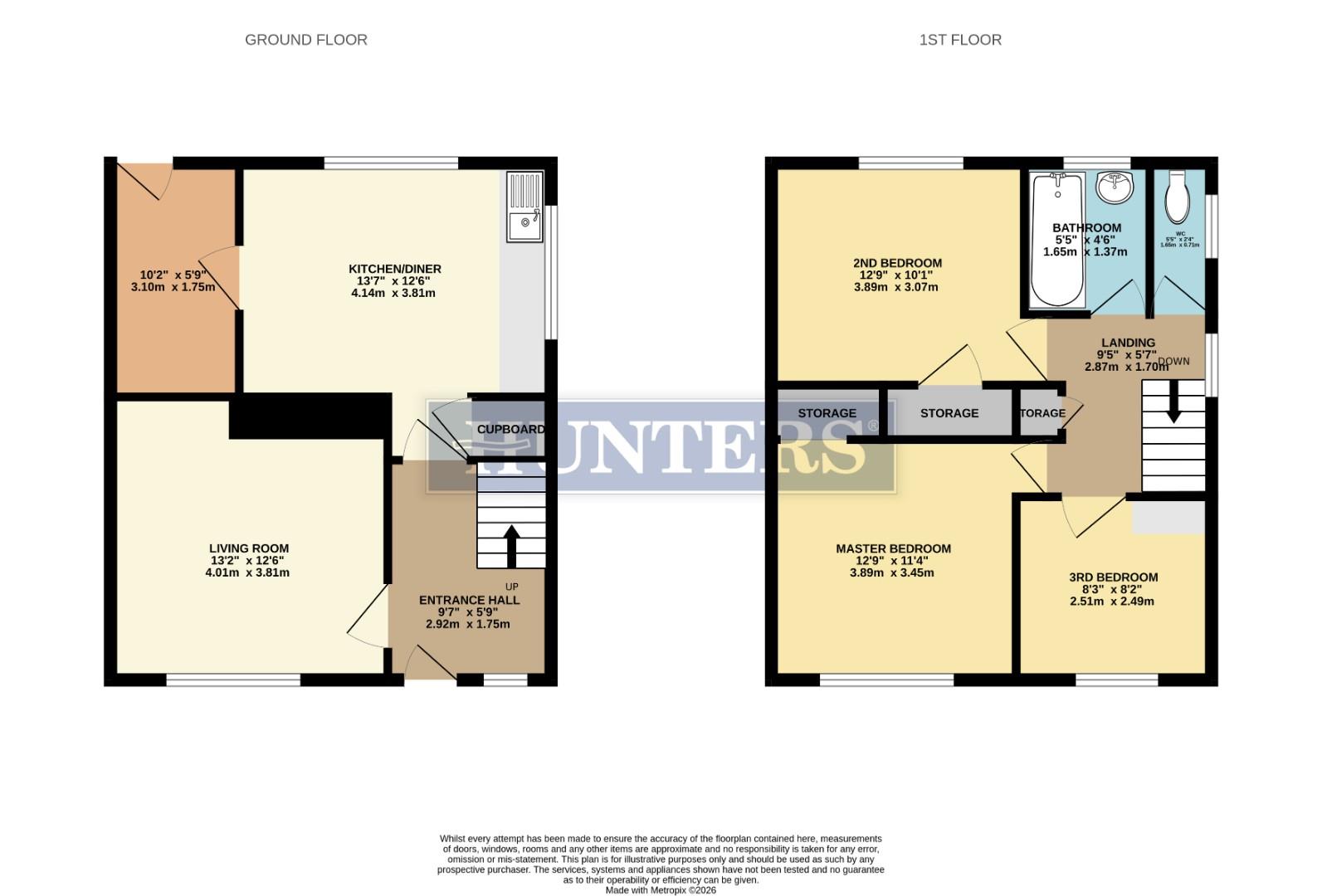 18, Mill View, Rotherham floorplan