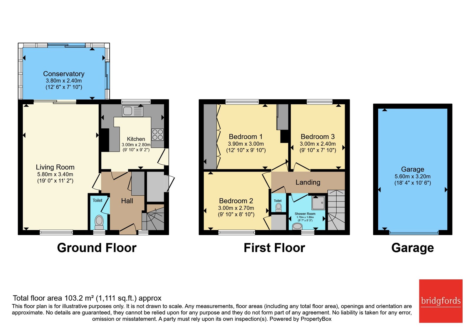 72, Grange Avenue, Cheshire floorplan