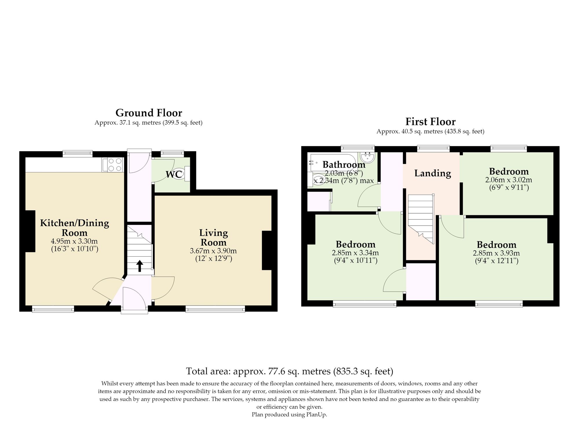 37 Manor Road, Norwich floorplan