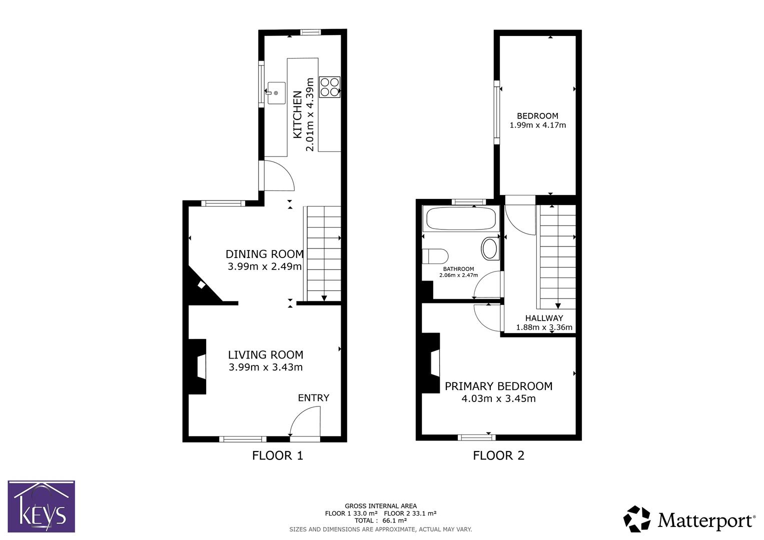7, Stallington Road, STOKE-ON-TRENT floorplan