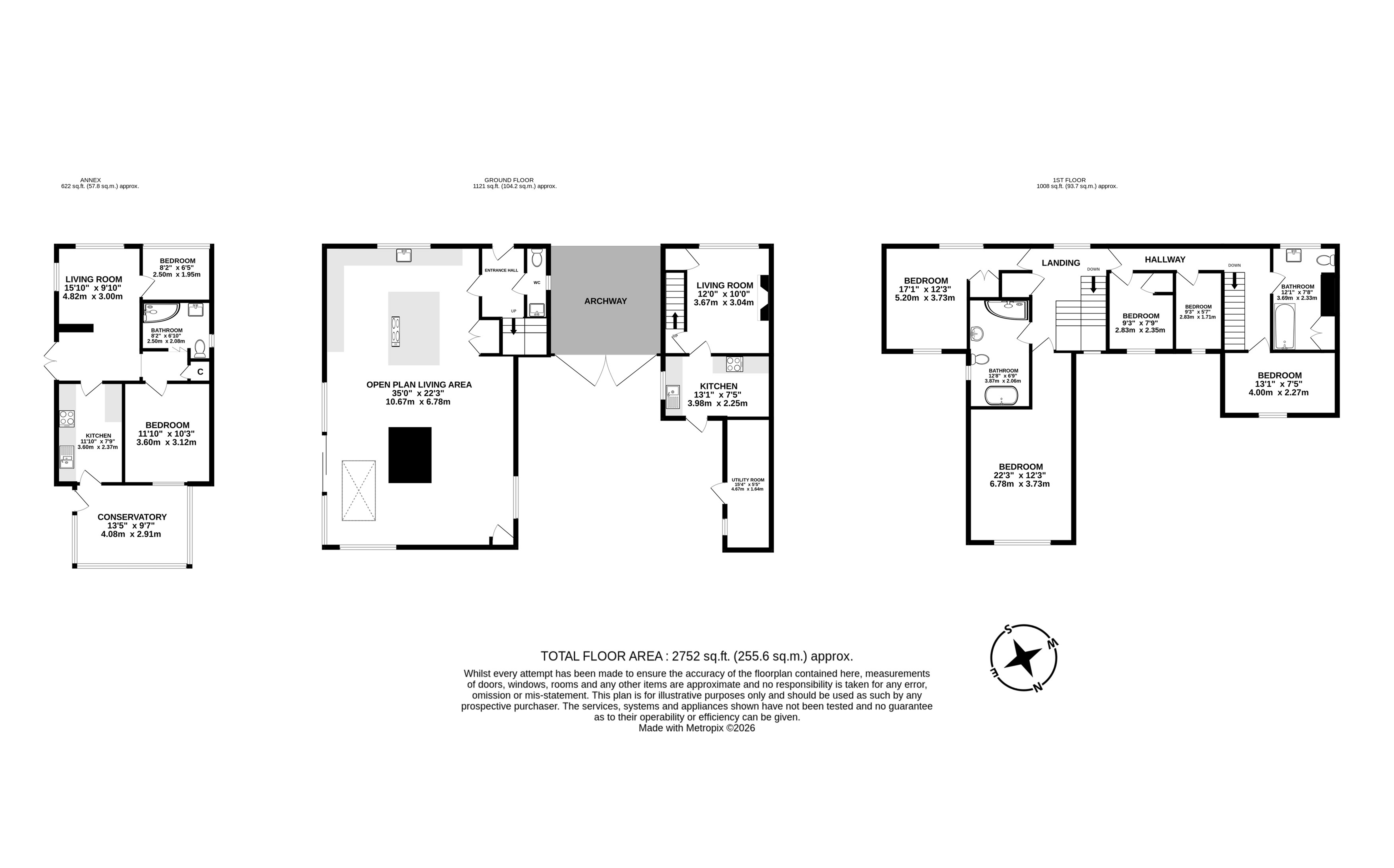 Stoneleigh, 80, Fakenham Road, Dereham floorplan
