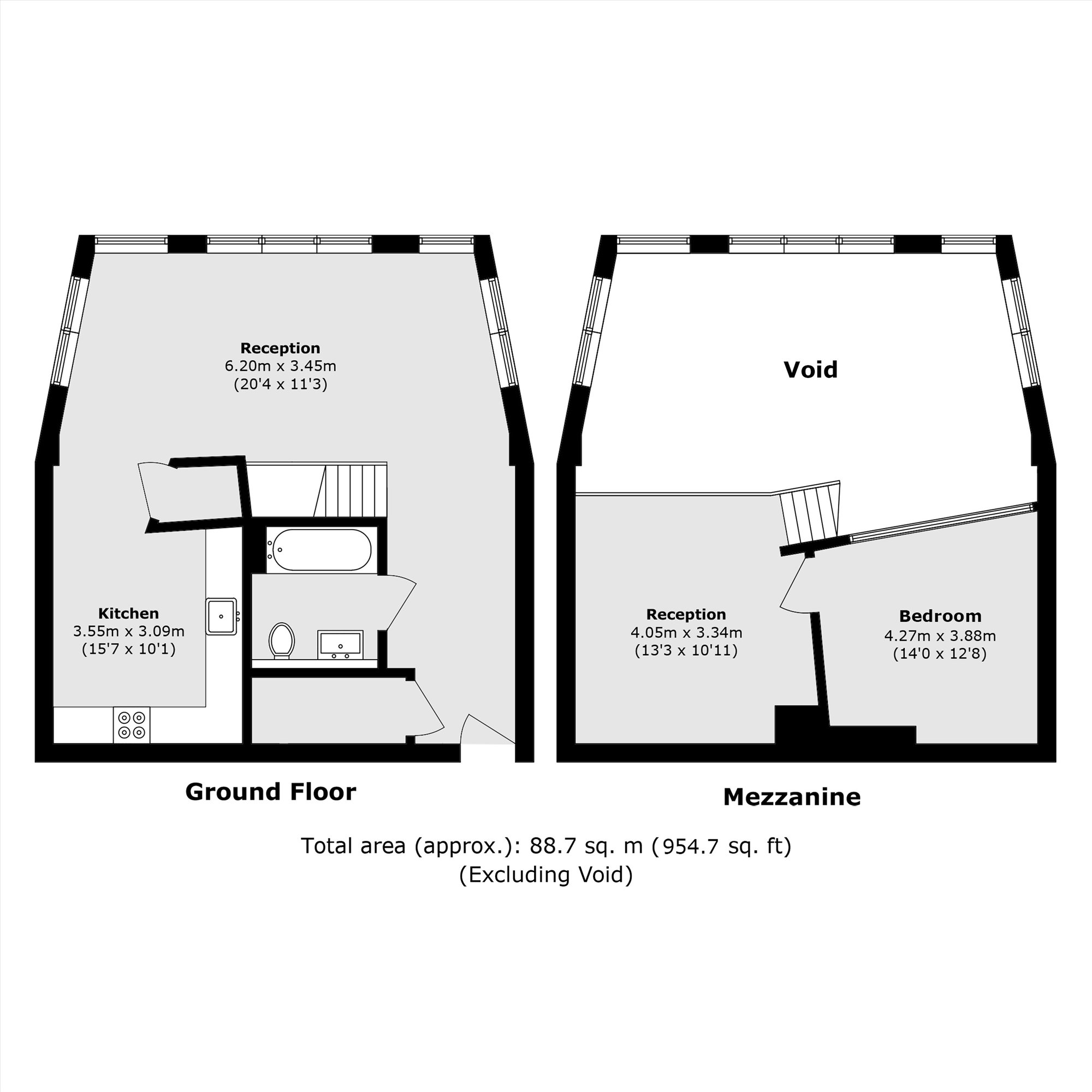 Flat 13, 2, Lansdowne Drive, London floorplan