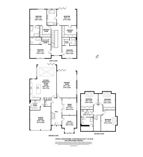 6 Bedrooms Detached house for sale in Adelaide Road, Walton-On-Thames KT12