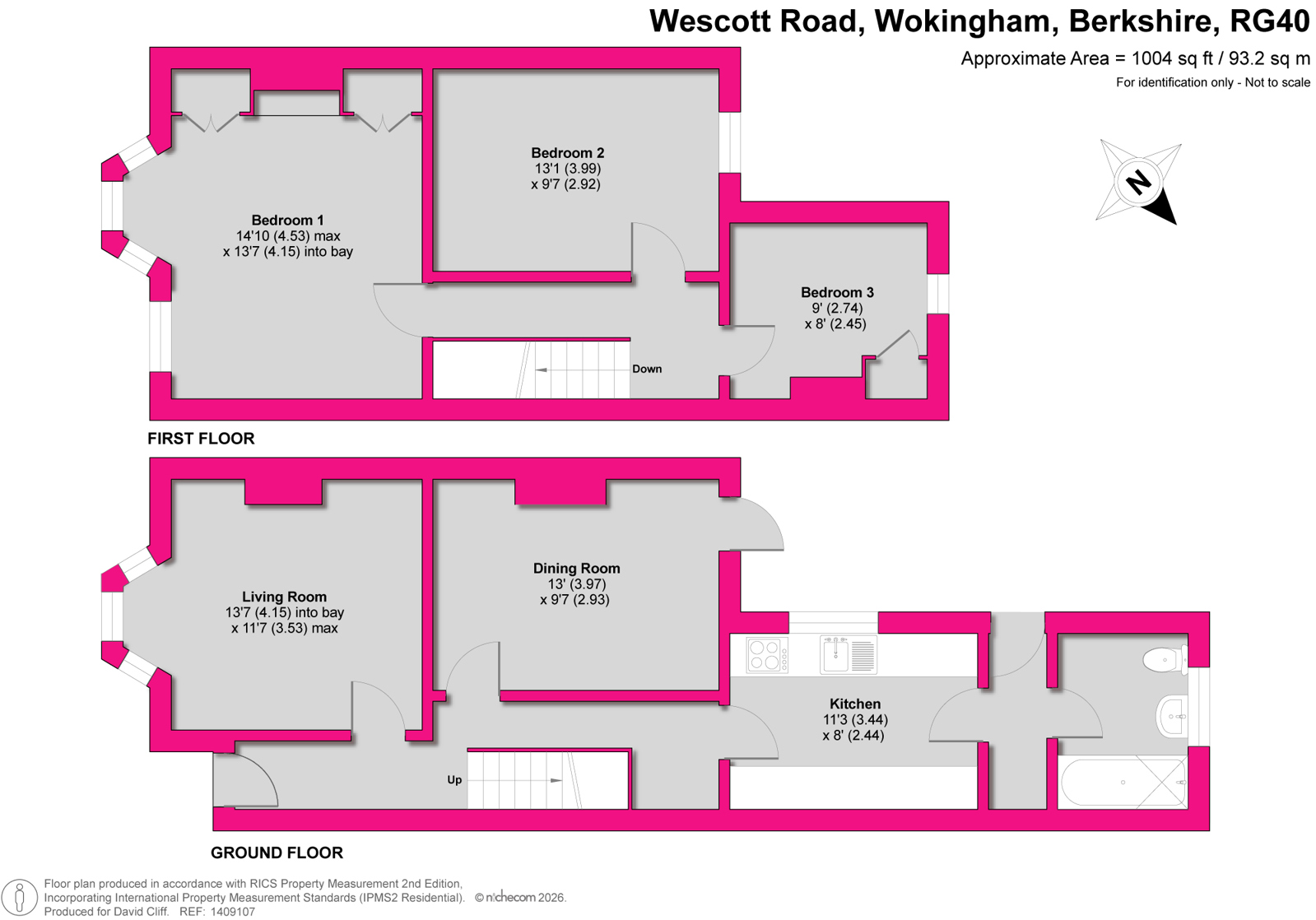 46, Wescott Road, Berkshire floorplan