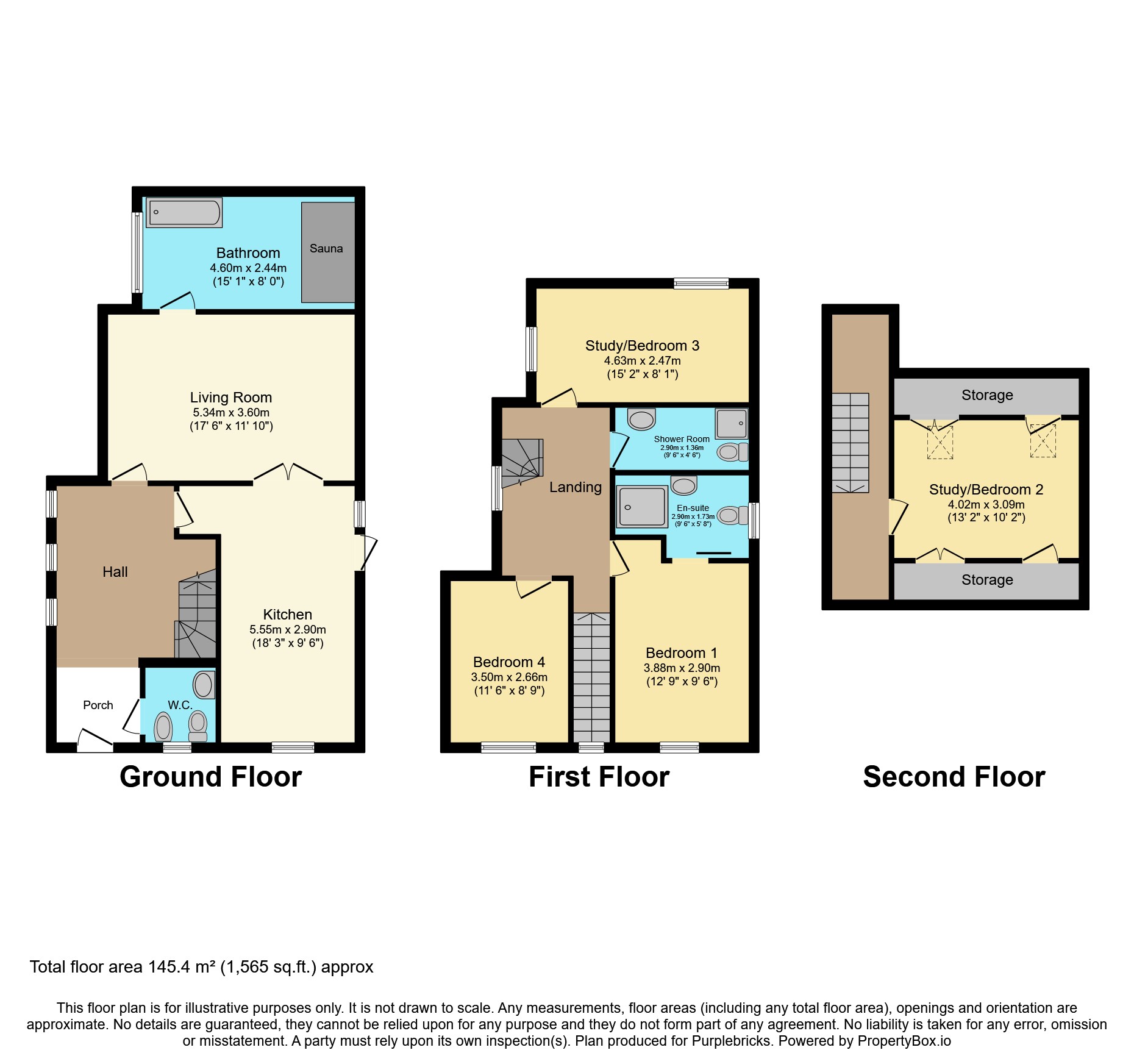 1, Cranbrook Drive, Romford floorplan
