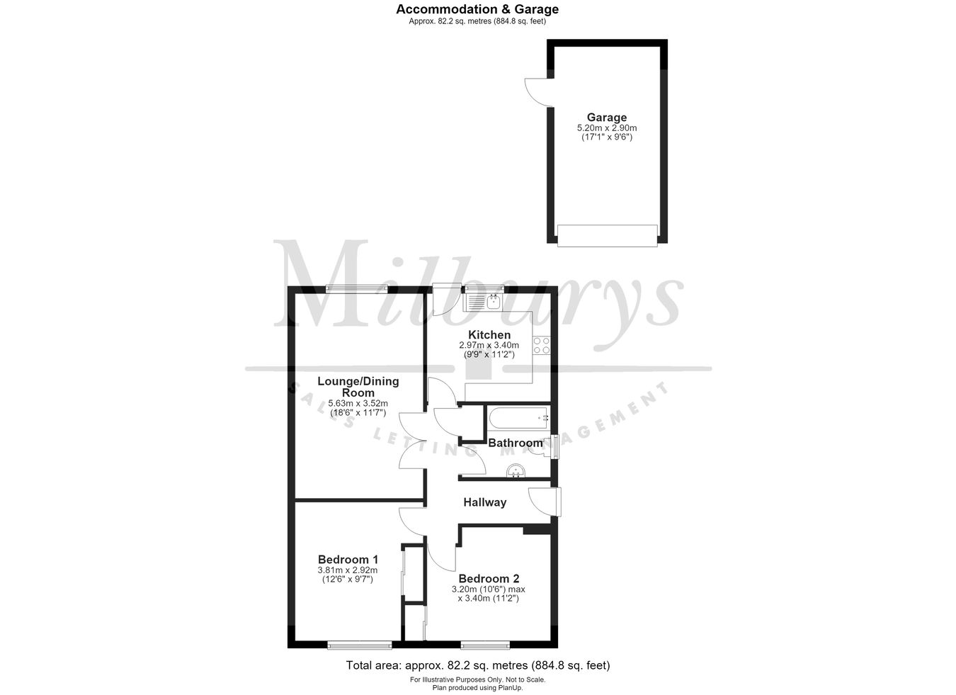 20, Squires Leaze, Thornbury floorplan