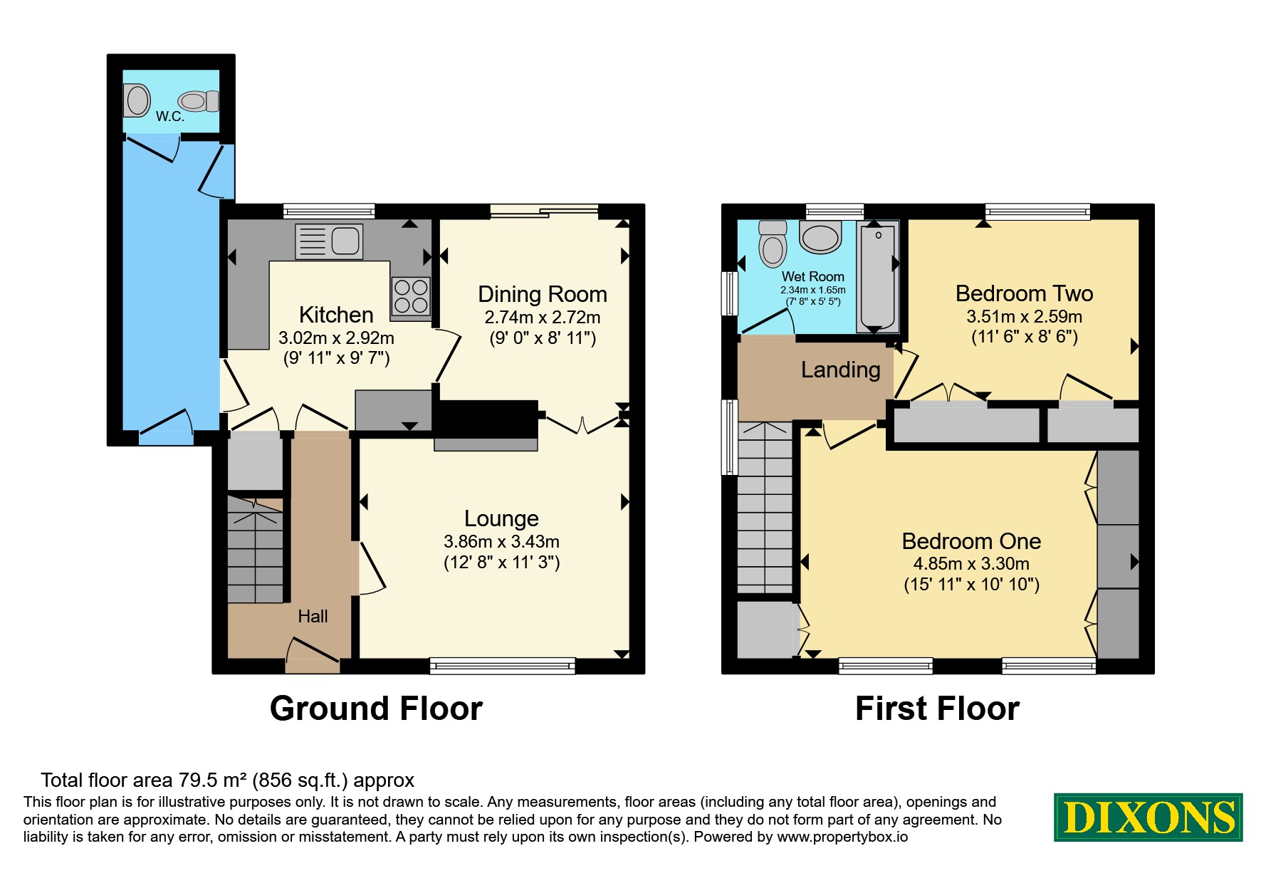 138, Edgehill Road, West Midlands floorplan
