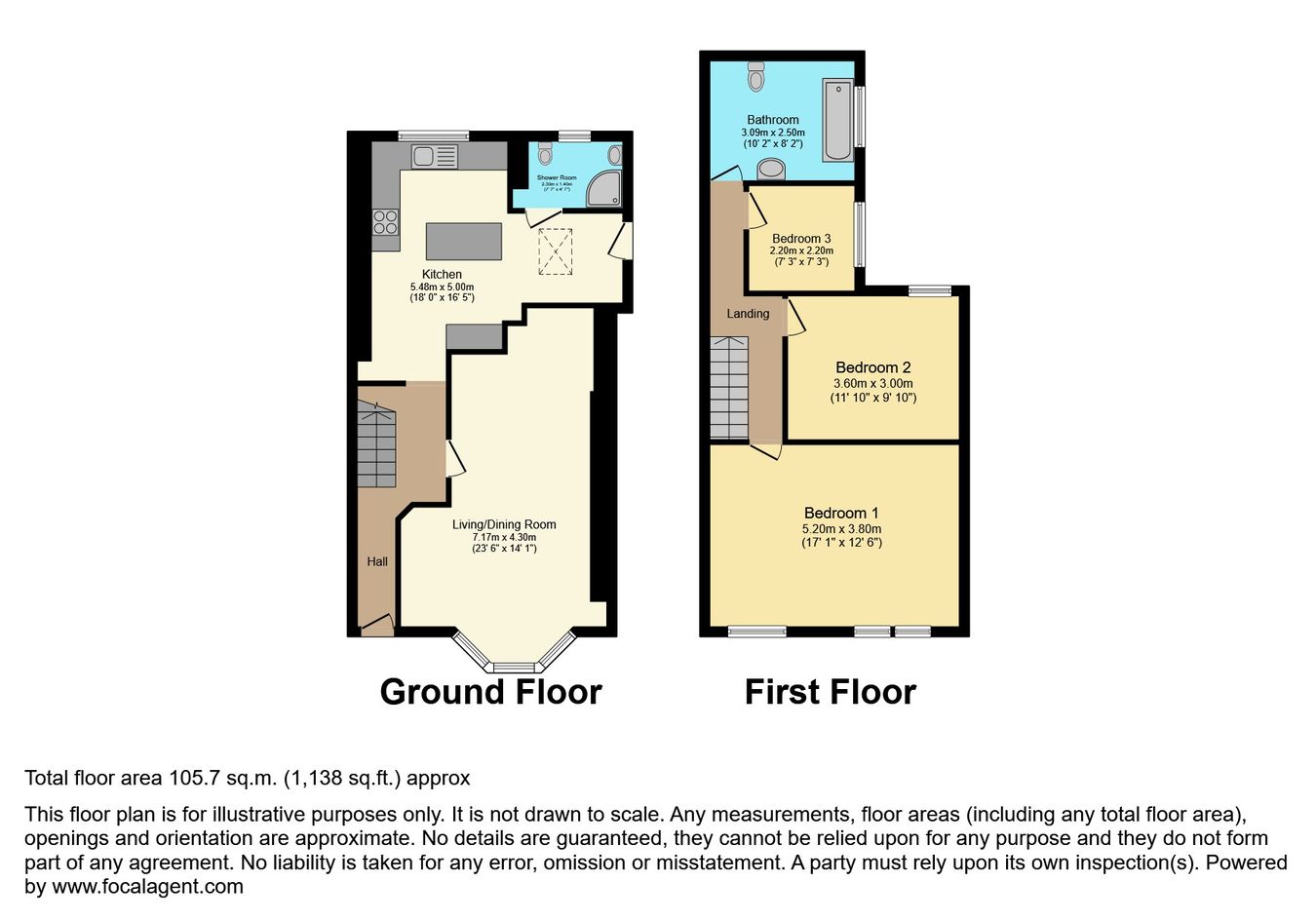 6, The Parade, Pontypridd floorplan
