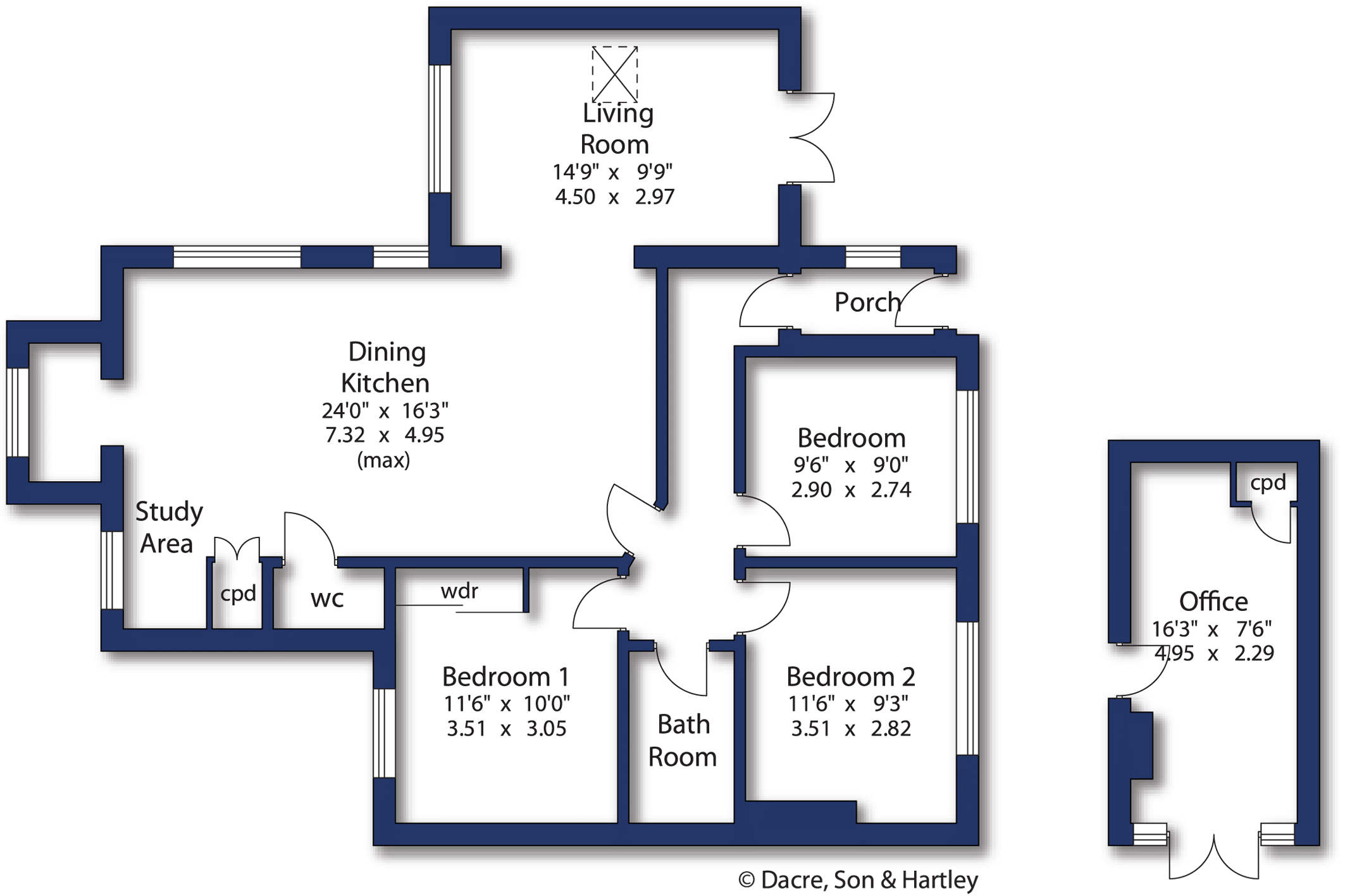 9, Moor Park Drive, Ilkley floorplan