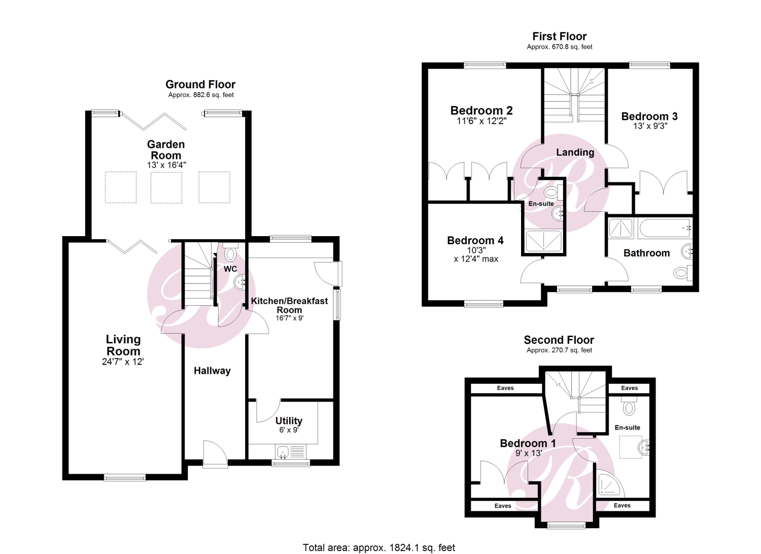 Jelena House, Gore Lane, Sandwich floorplan