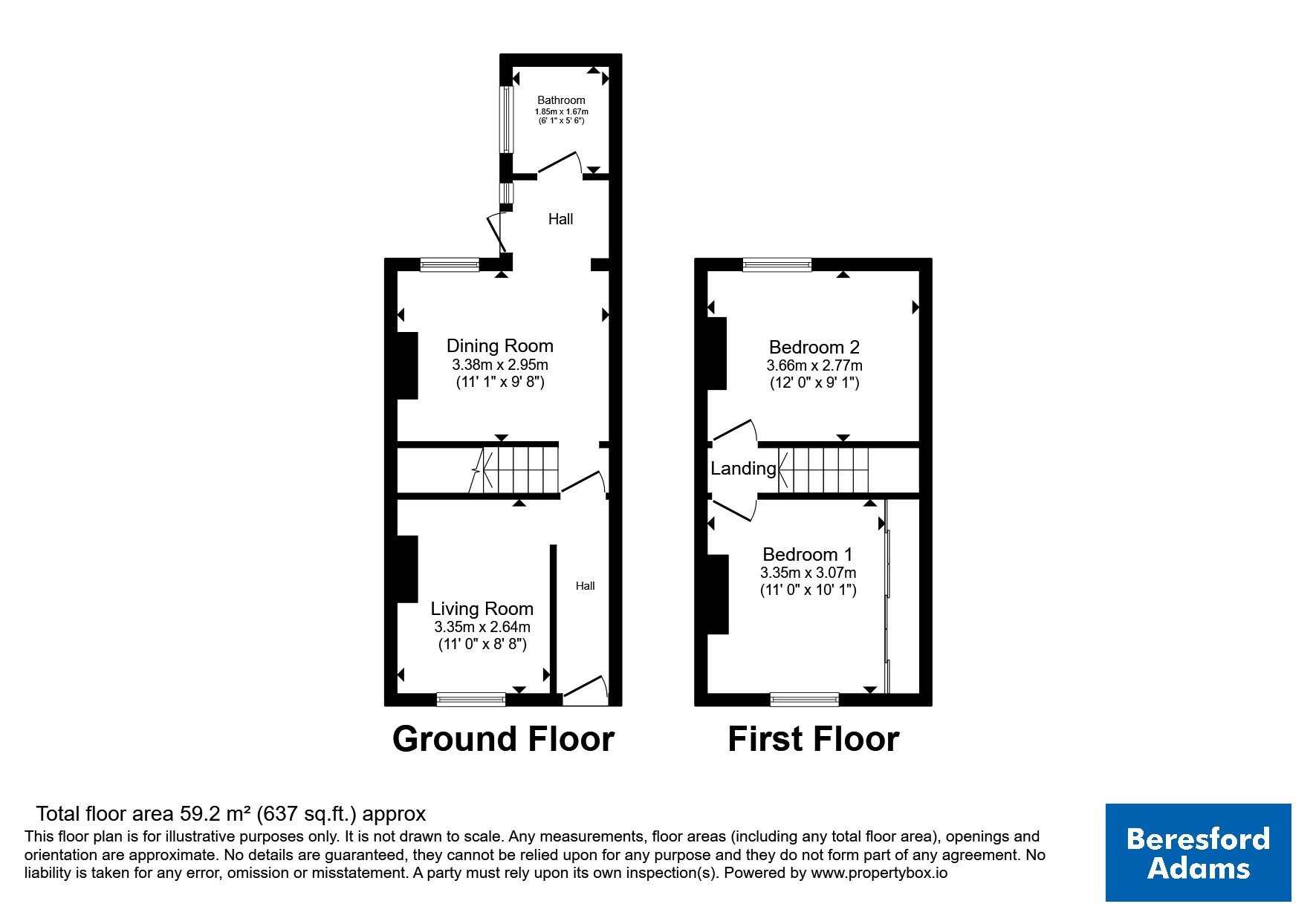 49, Vernon Street, Wrexham floorplan