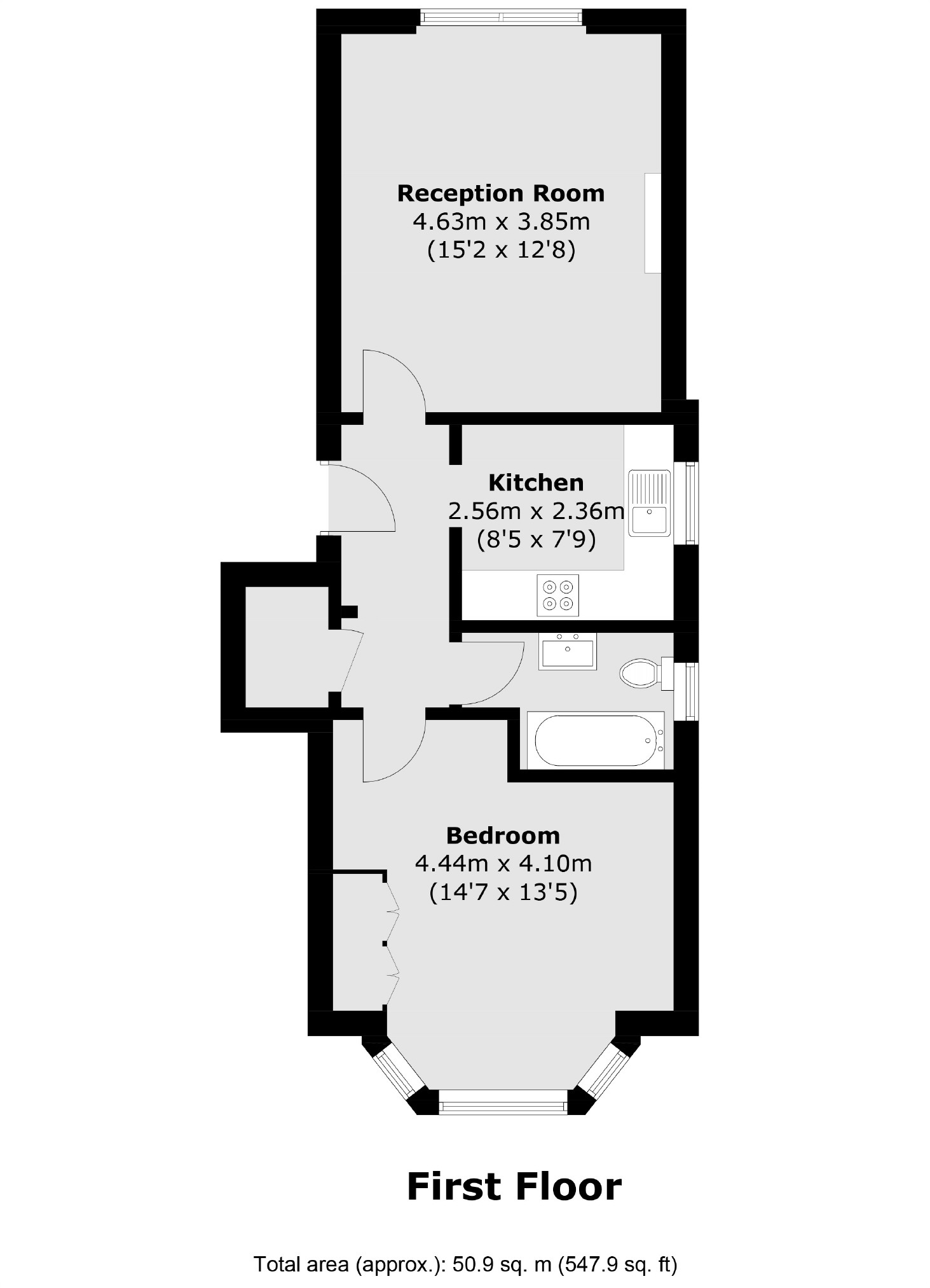 Woodville Gardens, London W5, 1 bedroom flat for sale 66034324