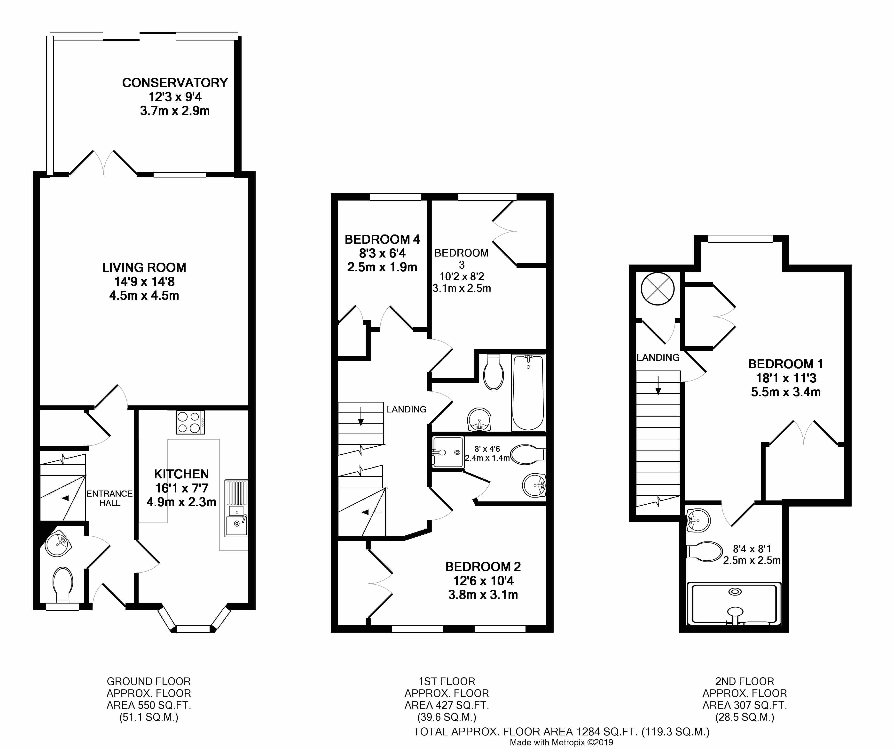 4 Bedrooms End terrace house for sale in Ash Close, Littlehampton BN17