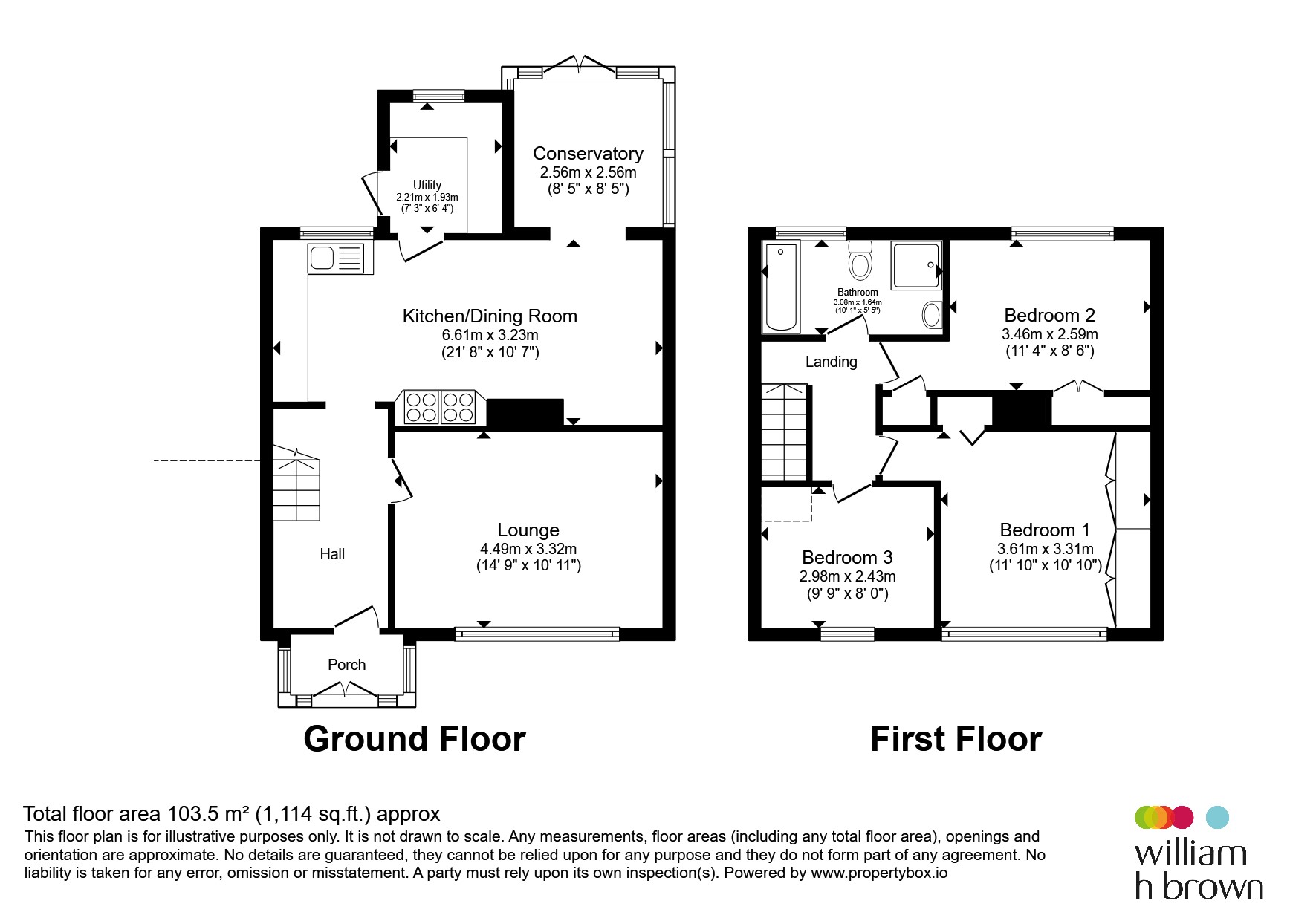 40, Holywell Crescent, Rotherham floorplan