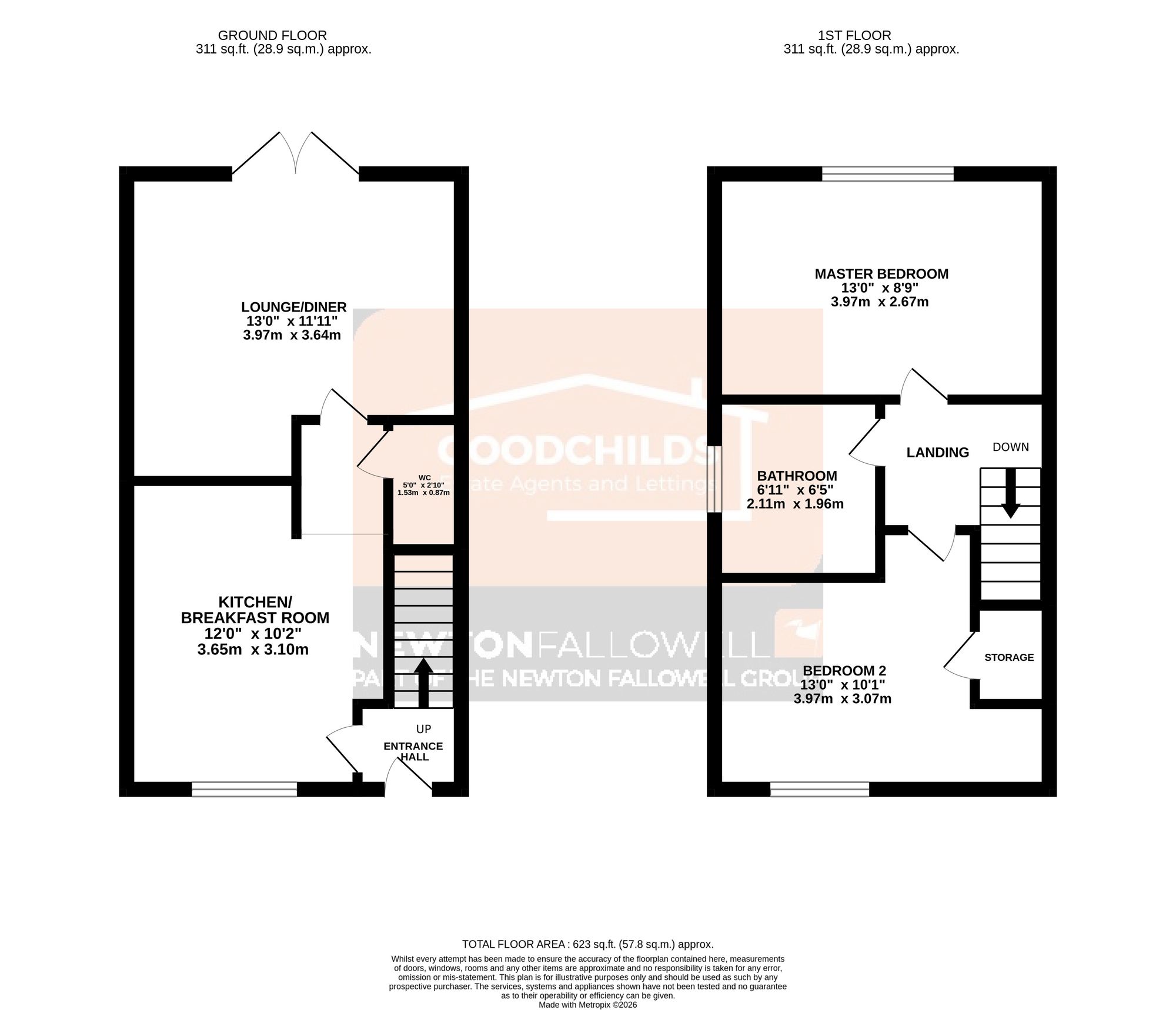 61 Commercial Road, Stoke-On-Trent floorplan