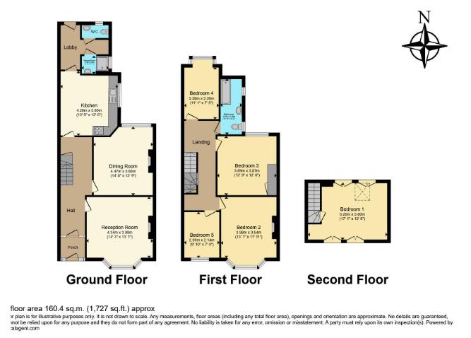 43, Barker Road, Middlesbrough floorplan
