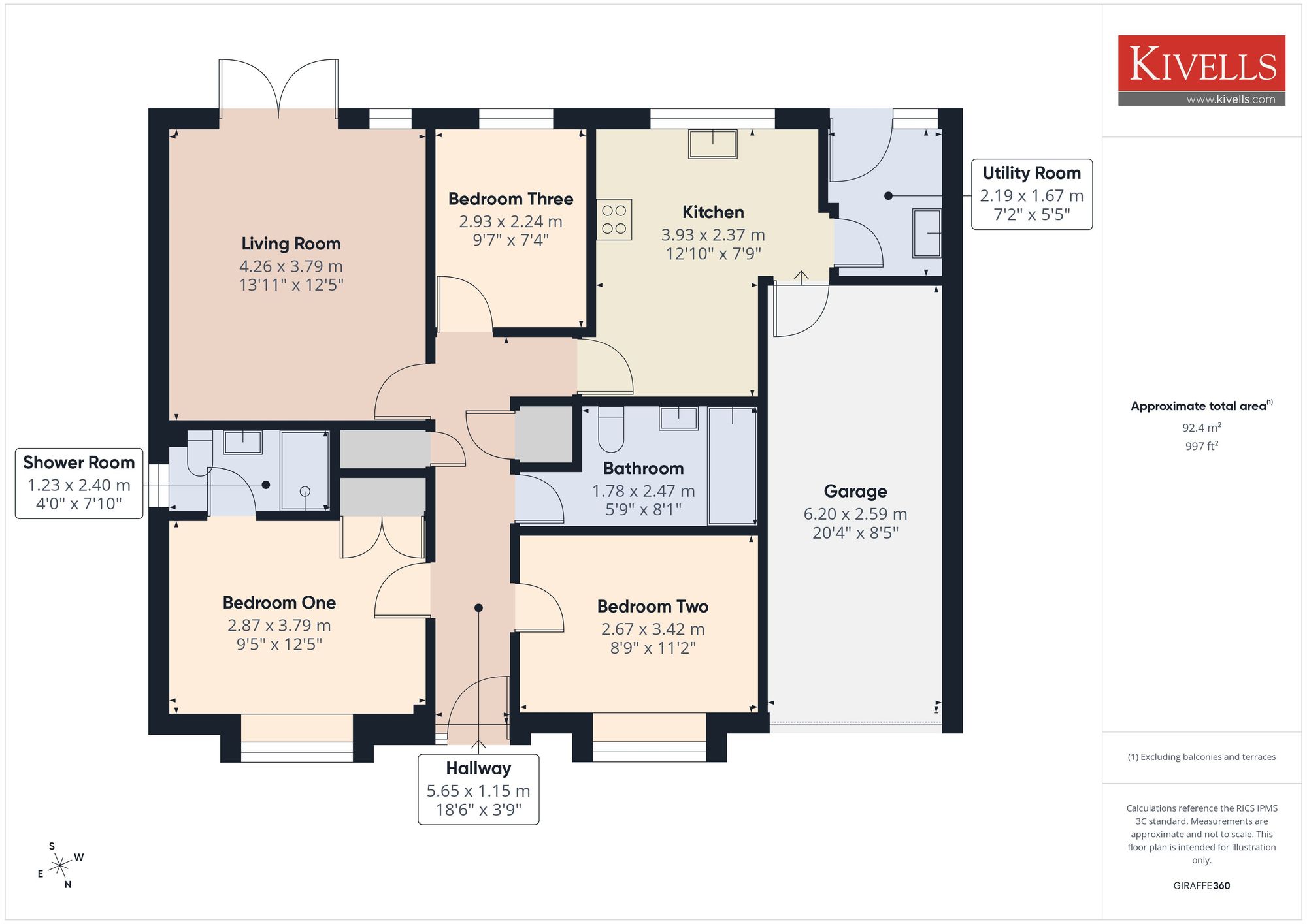 9 Oakleaf Close, Beaworthy floorplan