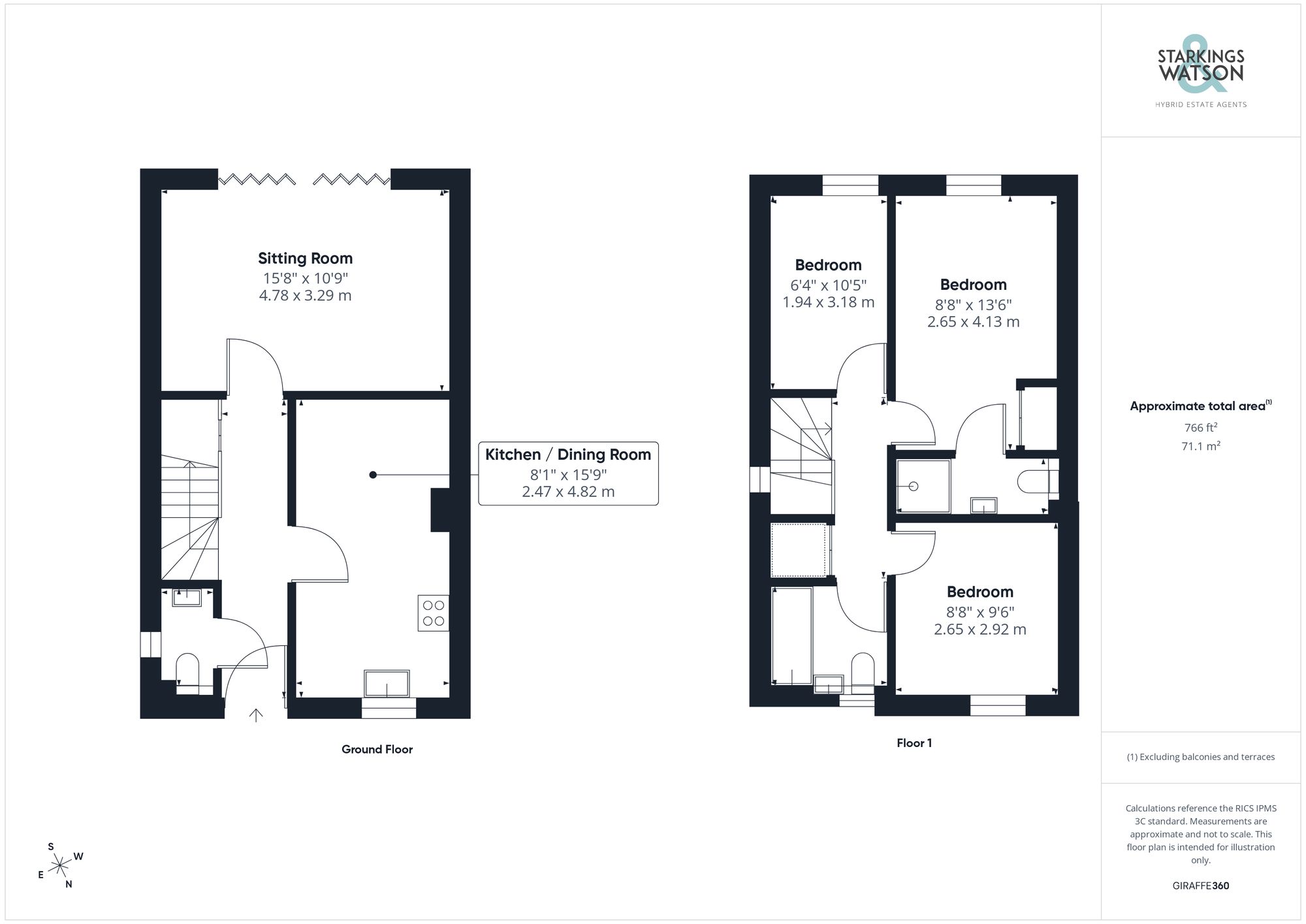 1 Old Hall Road, Norwich floorplan