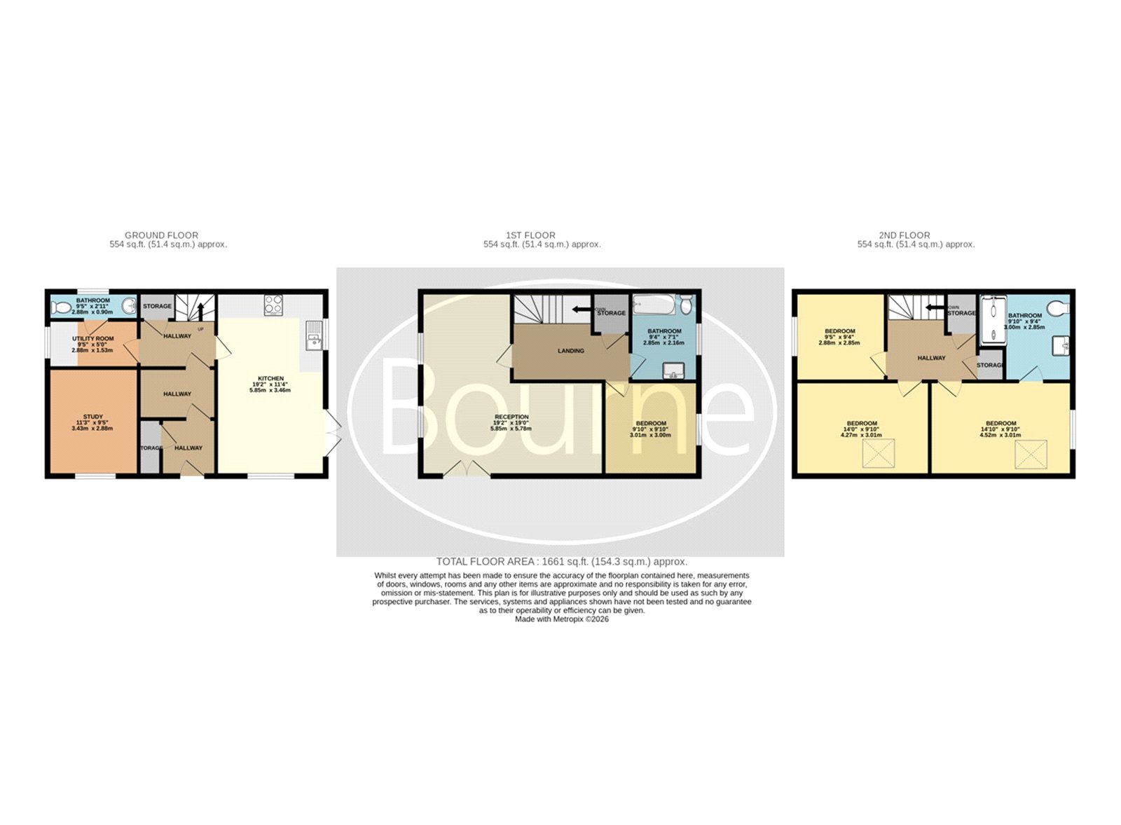 7, Sorrel Close, Farnborough floorplan