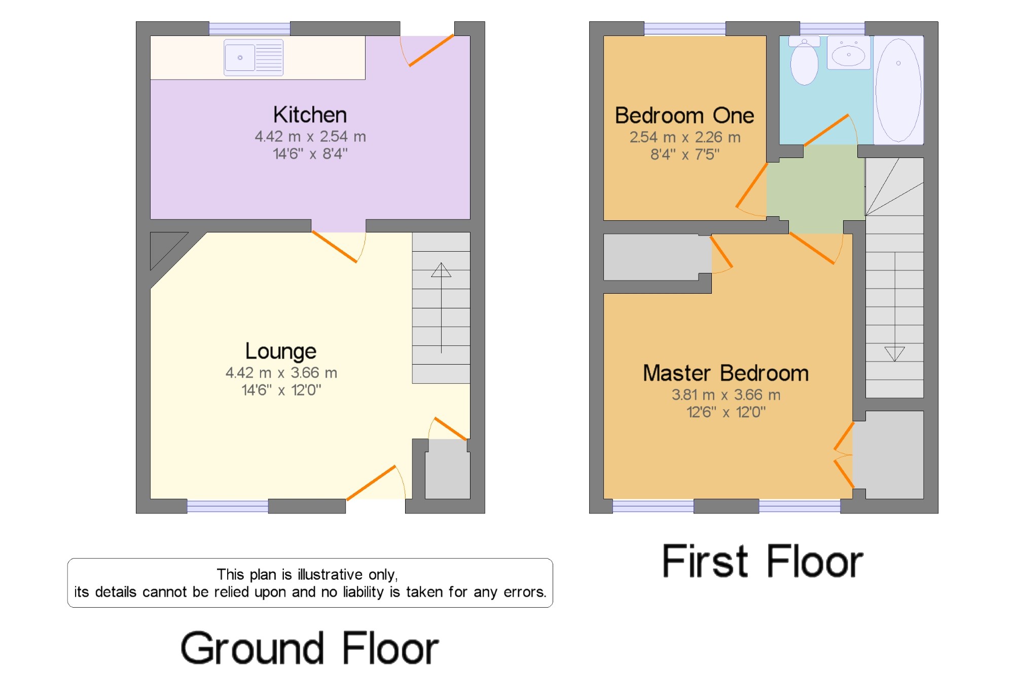 2 Bedrooms Terraced house for sale in The Heath, Breachwood Green, Hertfordshire, England SG4