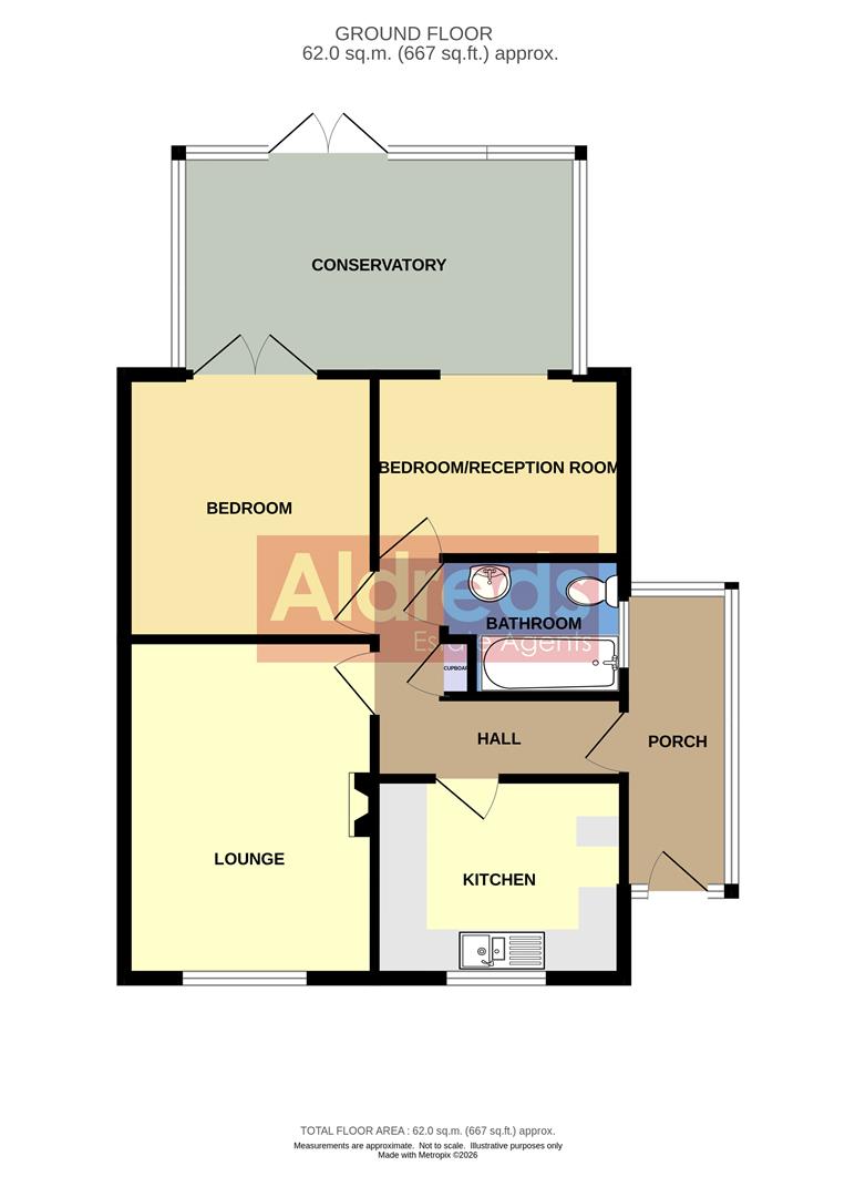 4, Grove Road, Great Yarmouth floorplan
