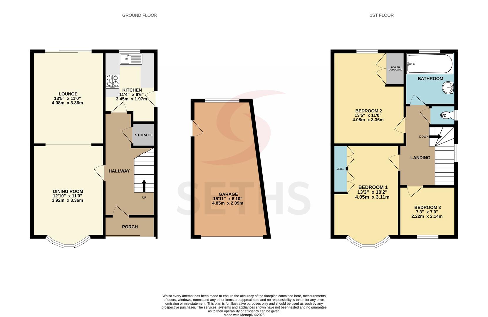 25, Queensgate Drive, Leicester floorplan