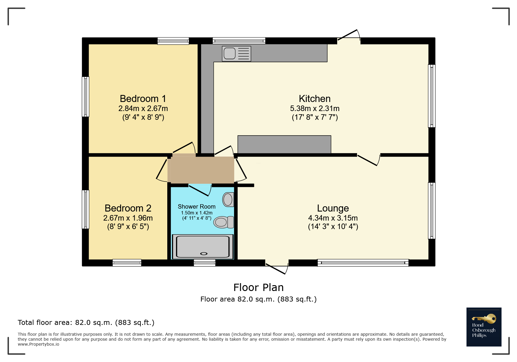 9, Mountview Home Park, Barnstaple floorplan