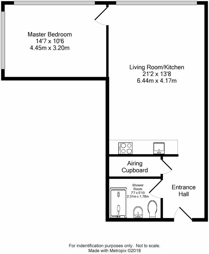 1 Bedrooms Flat for sale in Bellmont Lodge, Mundells, Welwyn Garden City AL7