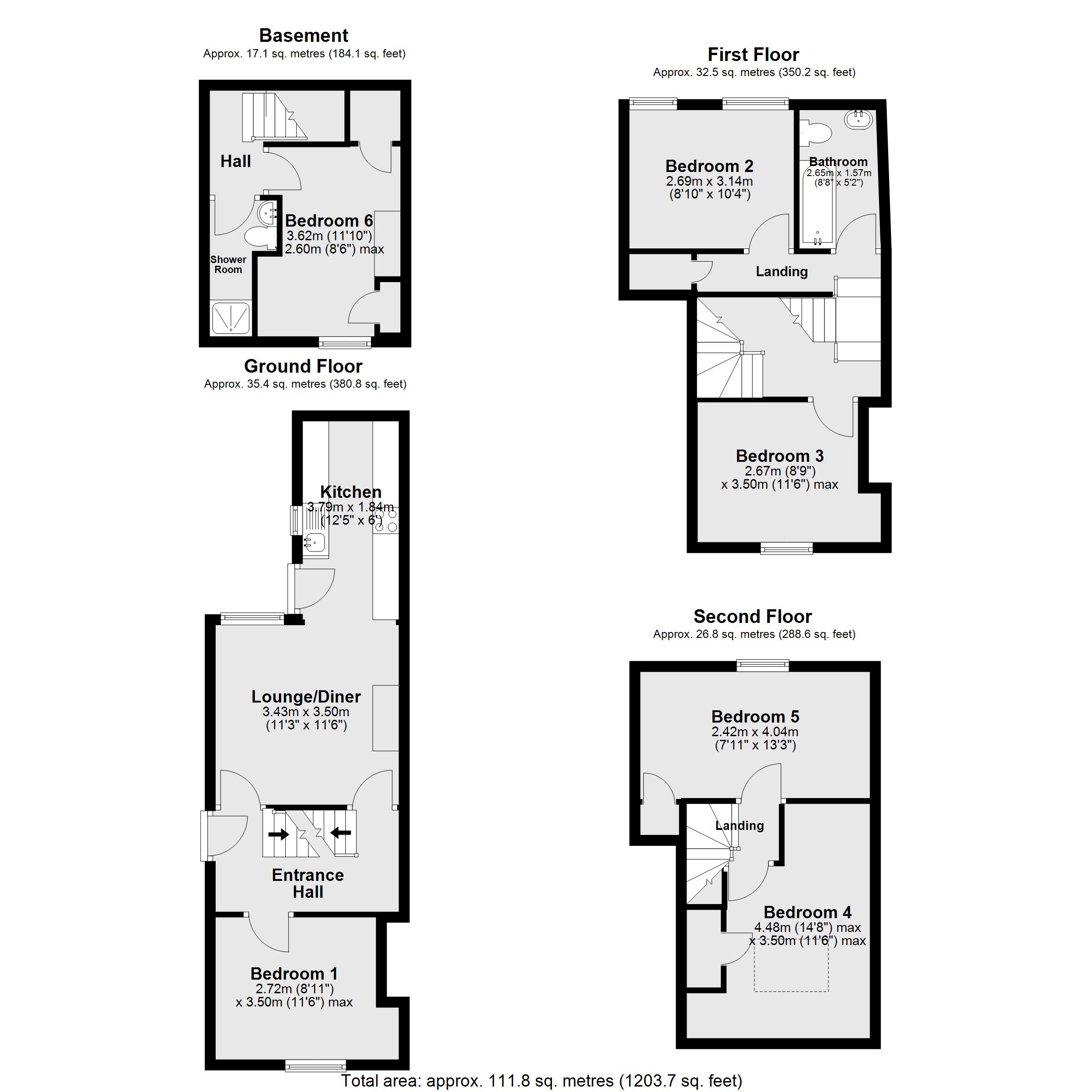8, Avenue Terrace, Lincoln floorplan