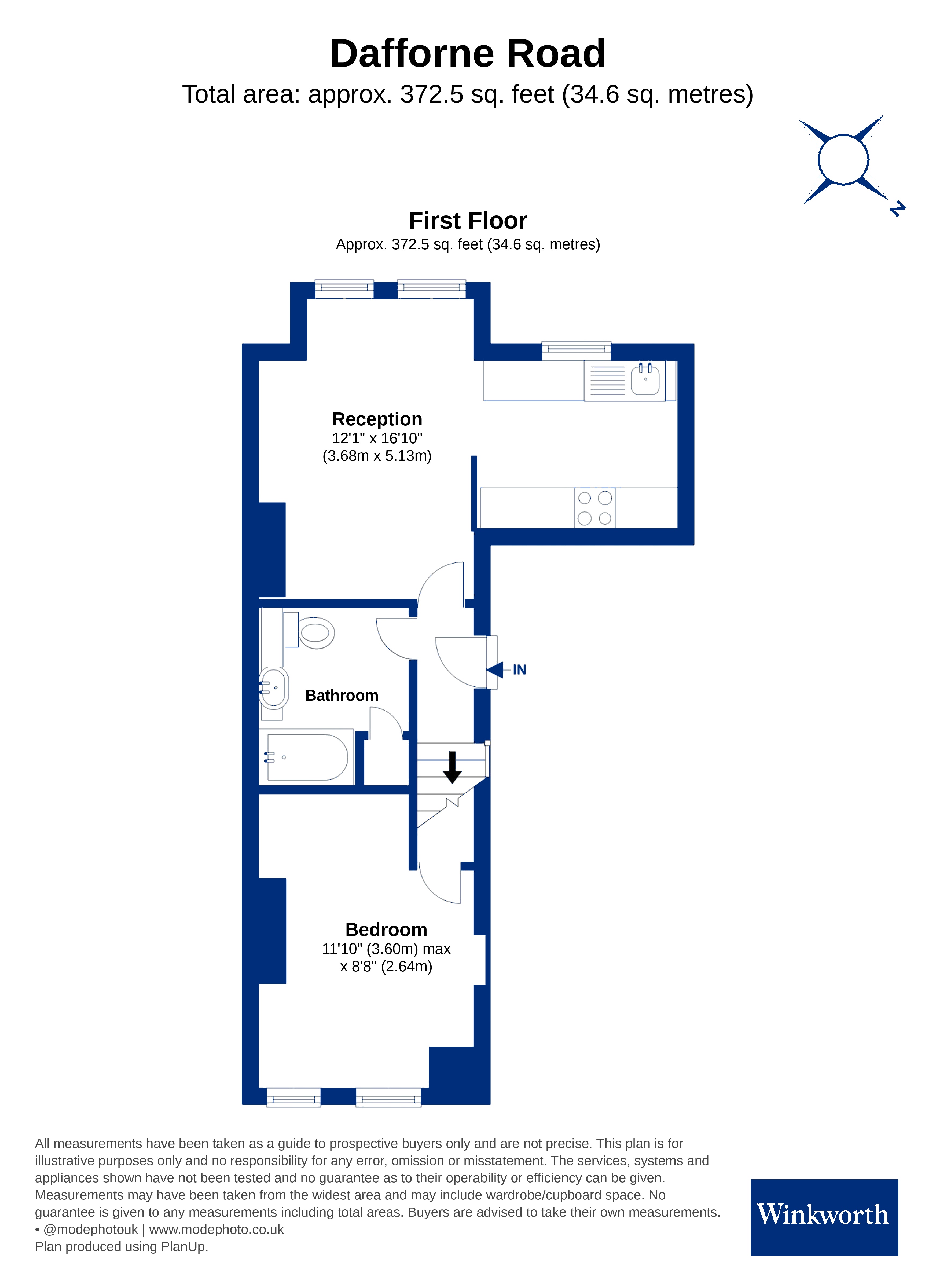Dafforne Road, London floorplan