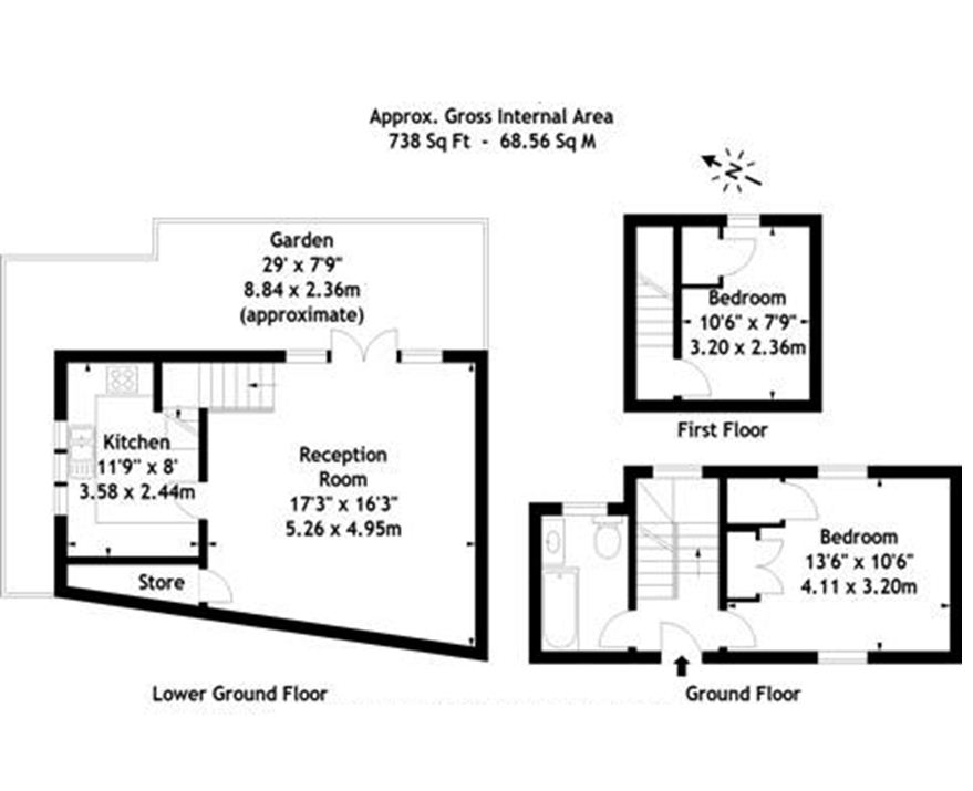 Pembroke Villas, London floorplan