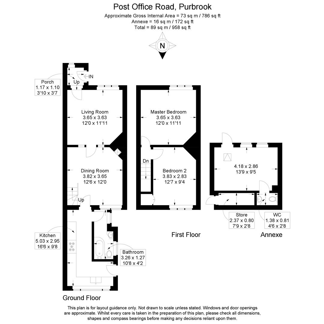 2, Post Office Road, Waterlooville floorplan
