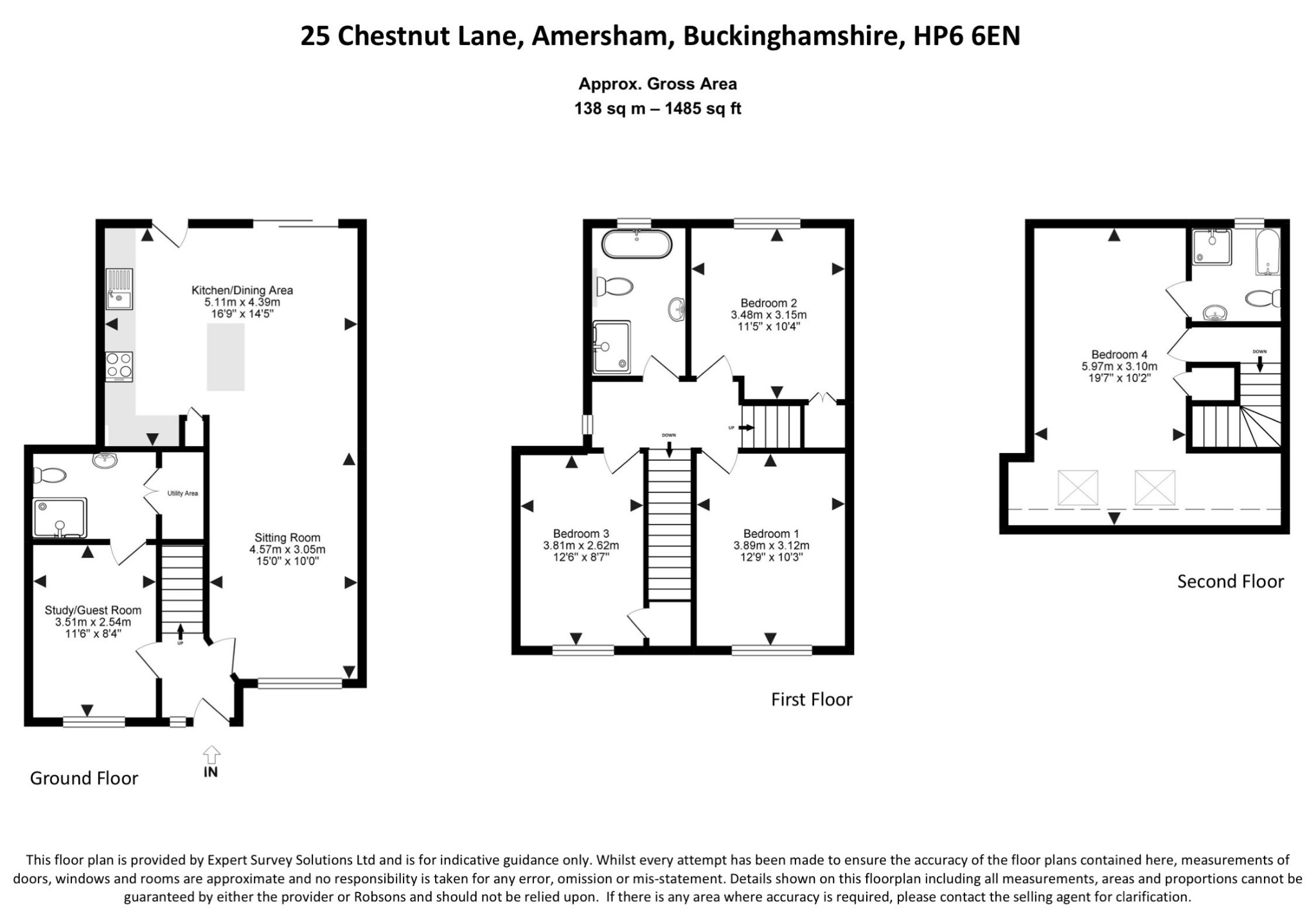 4 Bedrooms End terrace house for sale in Chestnut Lane, Amersham HP6