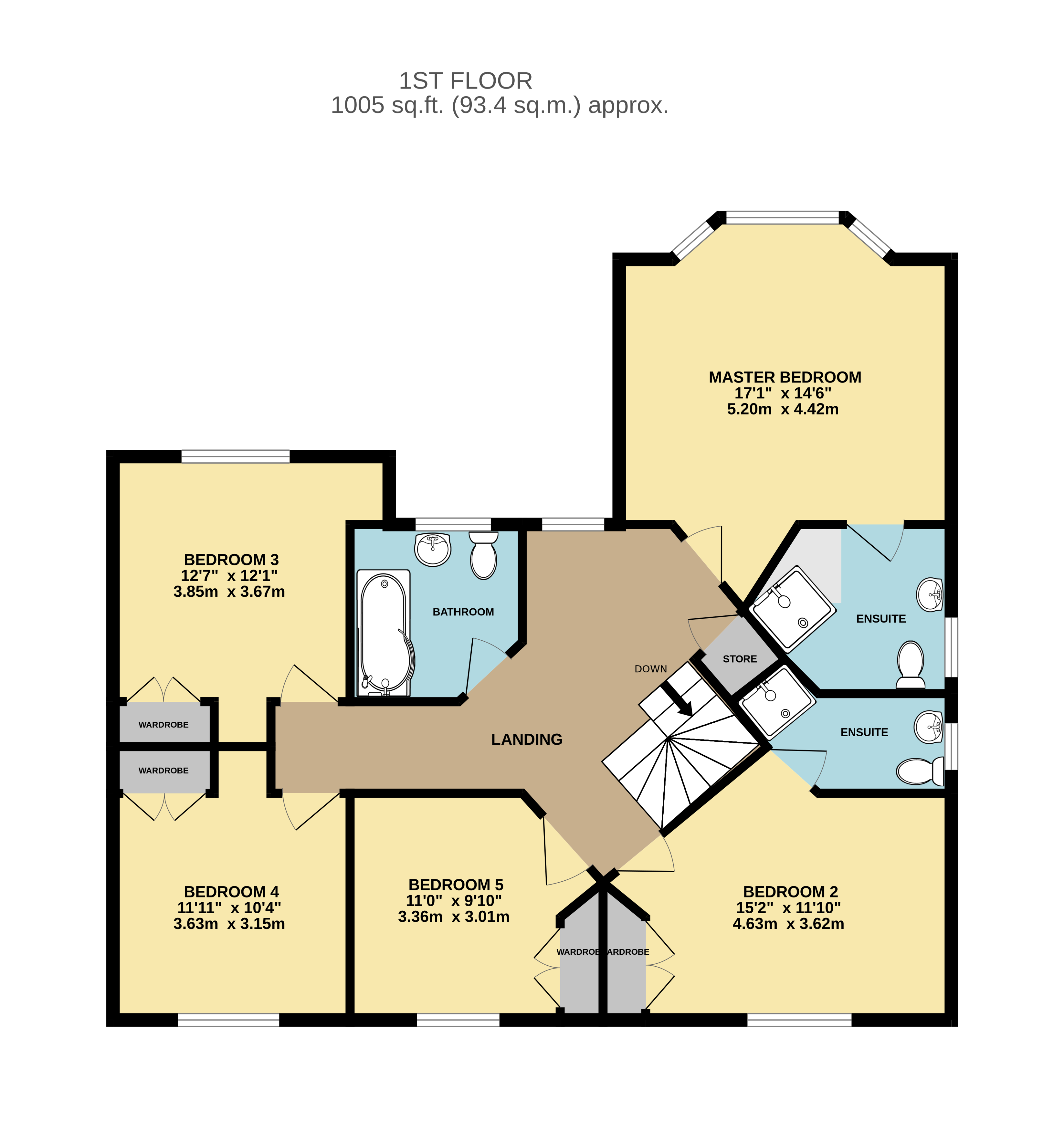 24, Rowe Close, Bideford floorplan